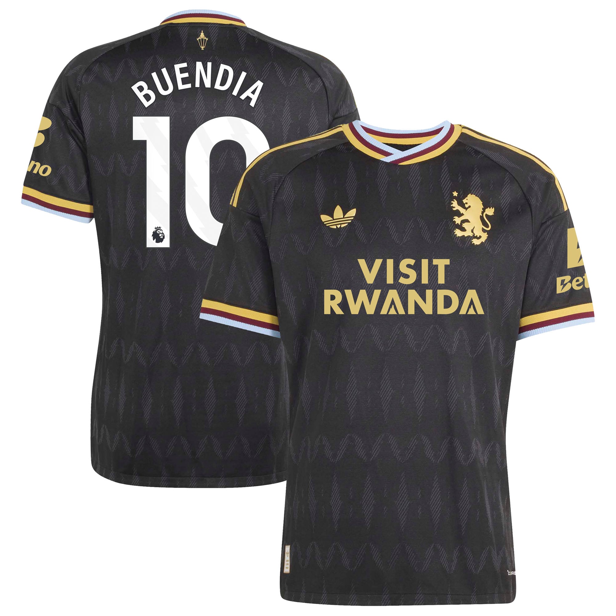 Aston Villa adidas Away Authentic Shirt 2026-27 with Buendia 10 printing, , rebel_hi-res