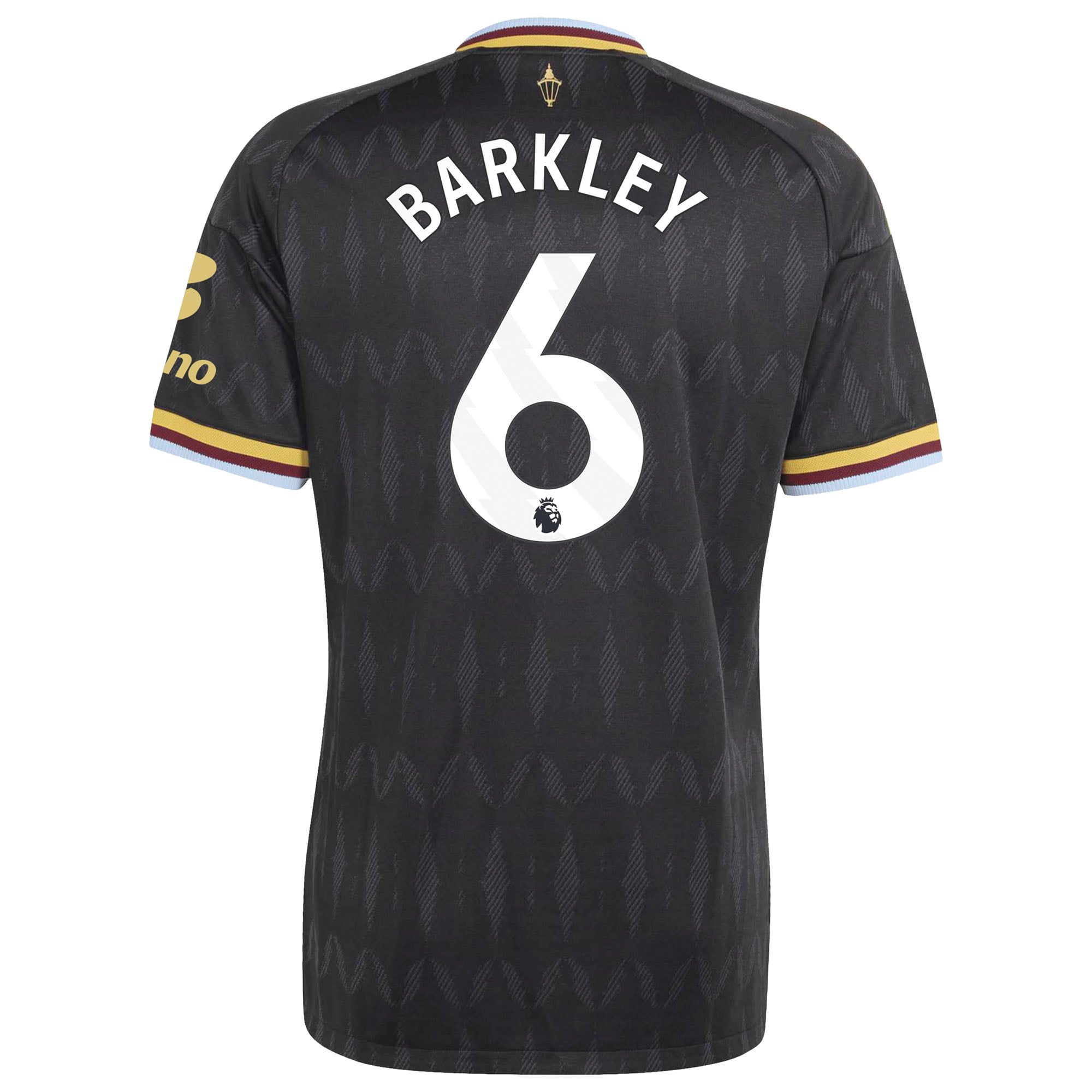 Aston Villa adidas Away Authentic Shirt 2026-27 with Barkley 6 printing, , rebel_hi-res