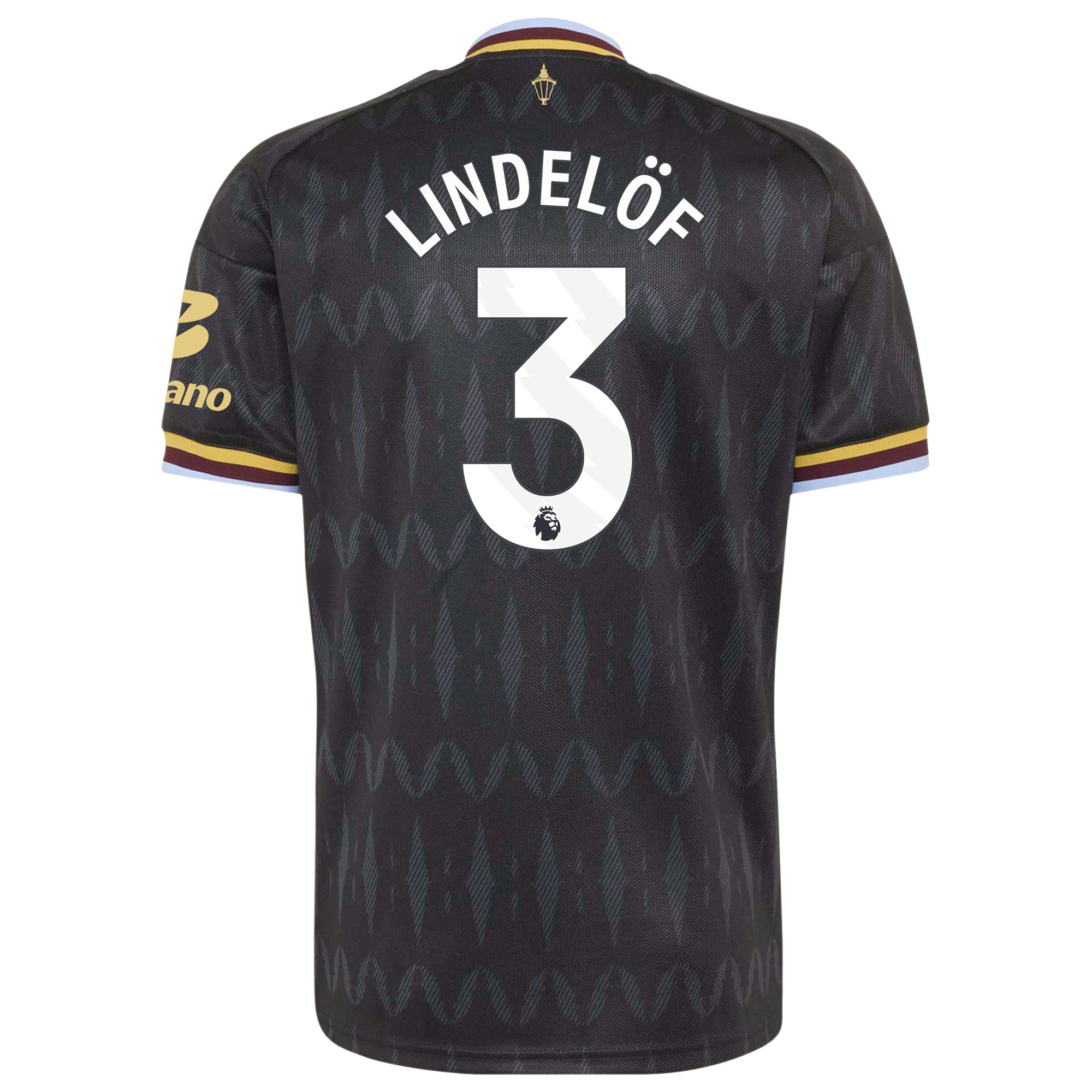 Aston Villa adidas Away Shirt 2026-27 with Lindel&ouml;f 3 printing, , rebel_hi-res