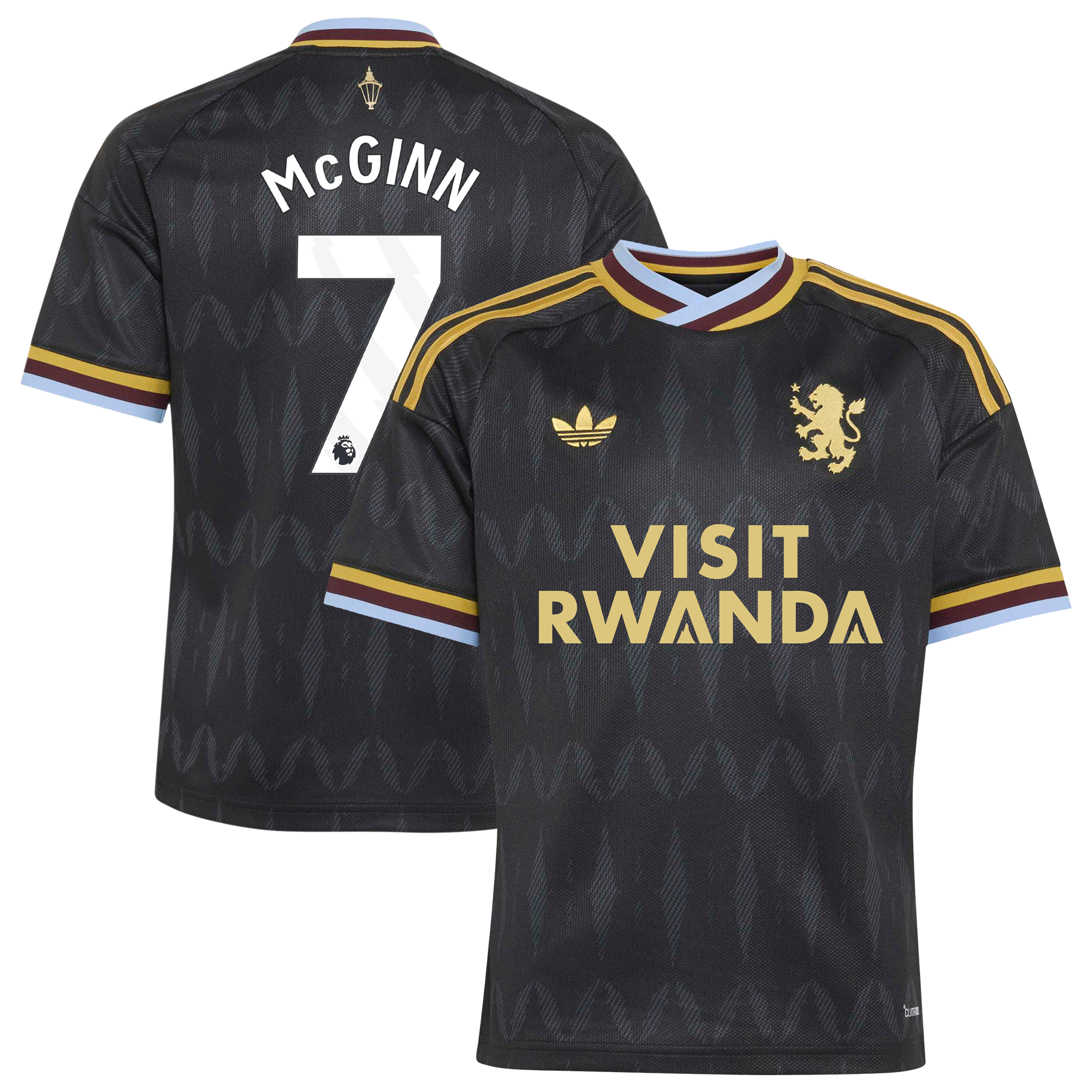 Aston Villa adidas Away Shirt 2026-27 - Kids with Mcginn 7 printing