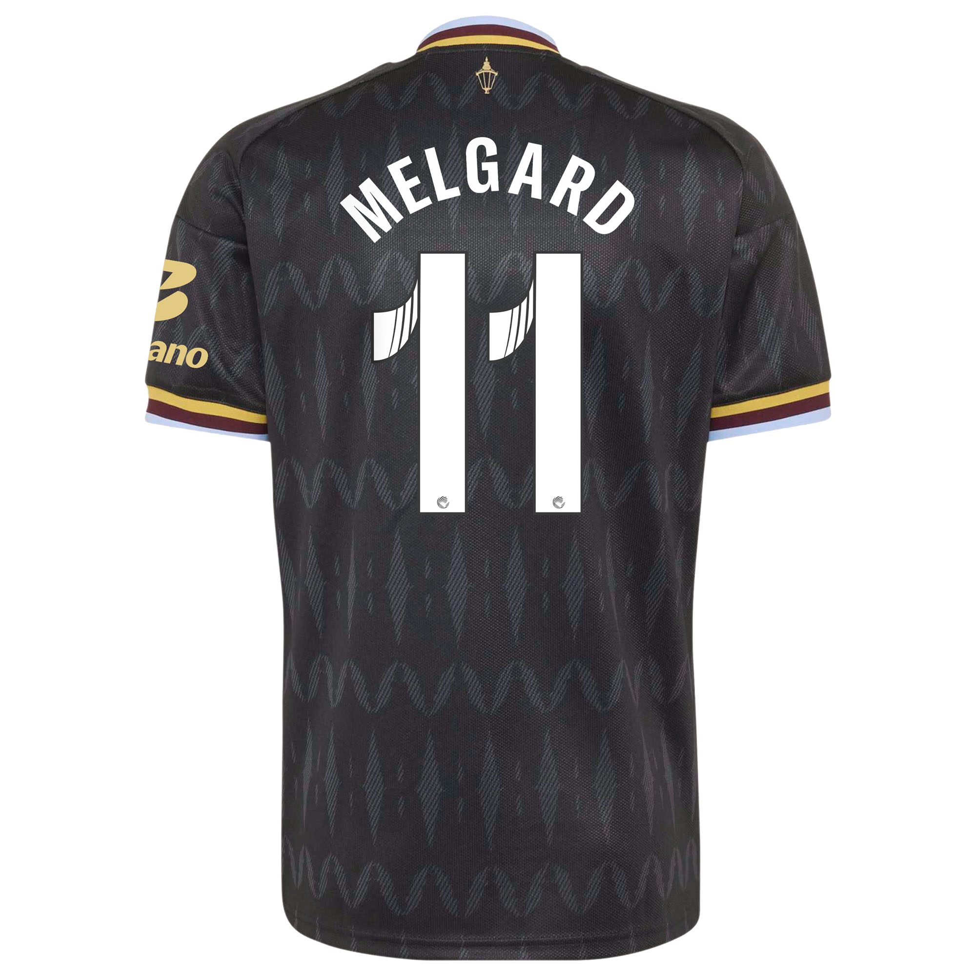 Aston Villa adidas WSL Away Shirt 2026-27 with Melgard 11 printing, , rebel_hi-res