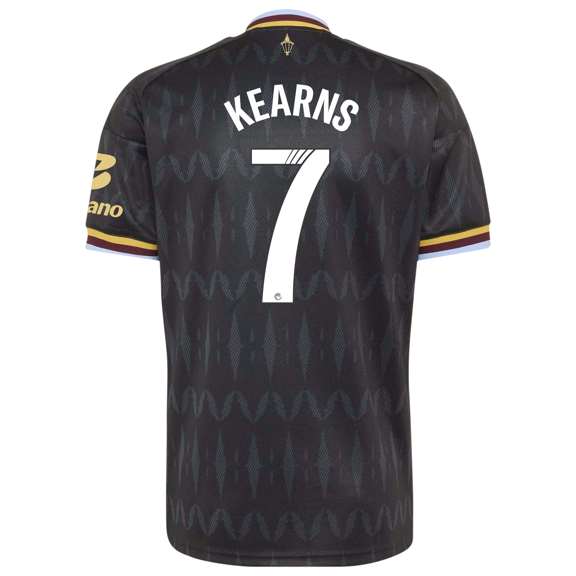 Aston Villa adidas WSL Away Shirt 2026-27 with Kearns 7 printing, , rebel_hi-res
