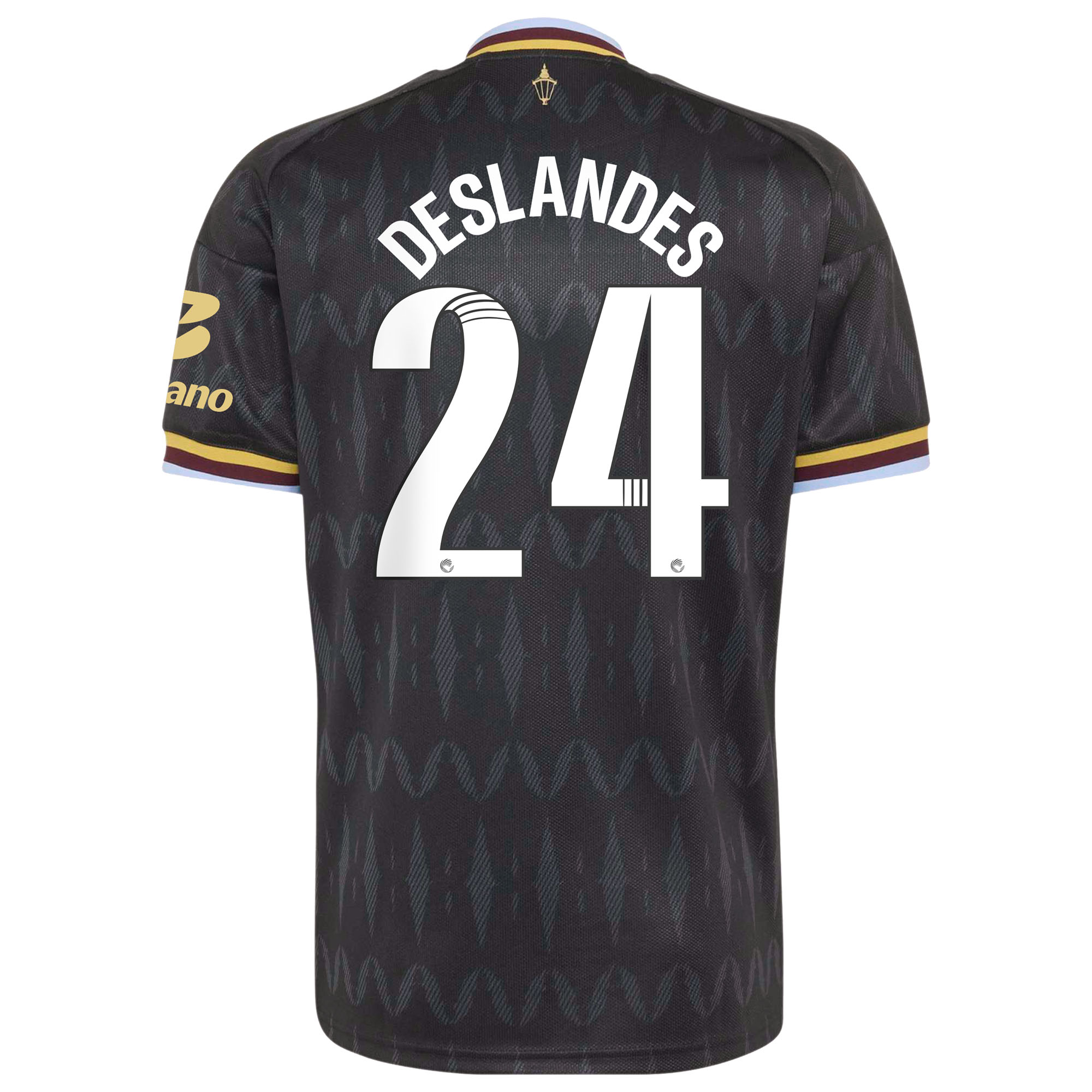 Aston Villa adidas WSL Away Shirt 2026-27 with Deslandes 24 printing, , rebel_hi-res