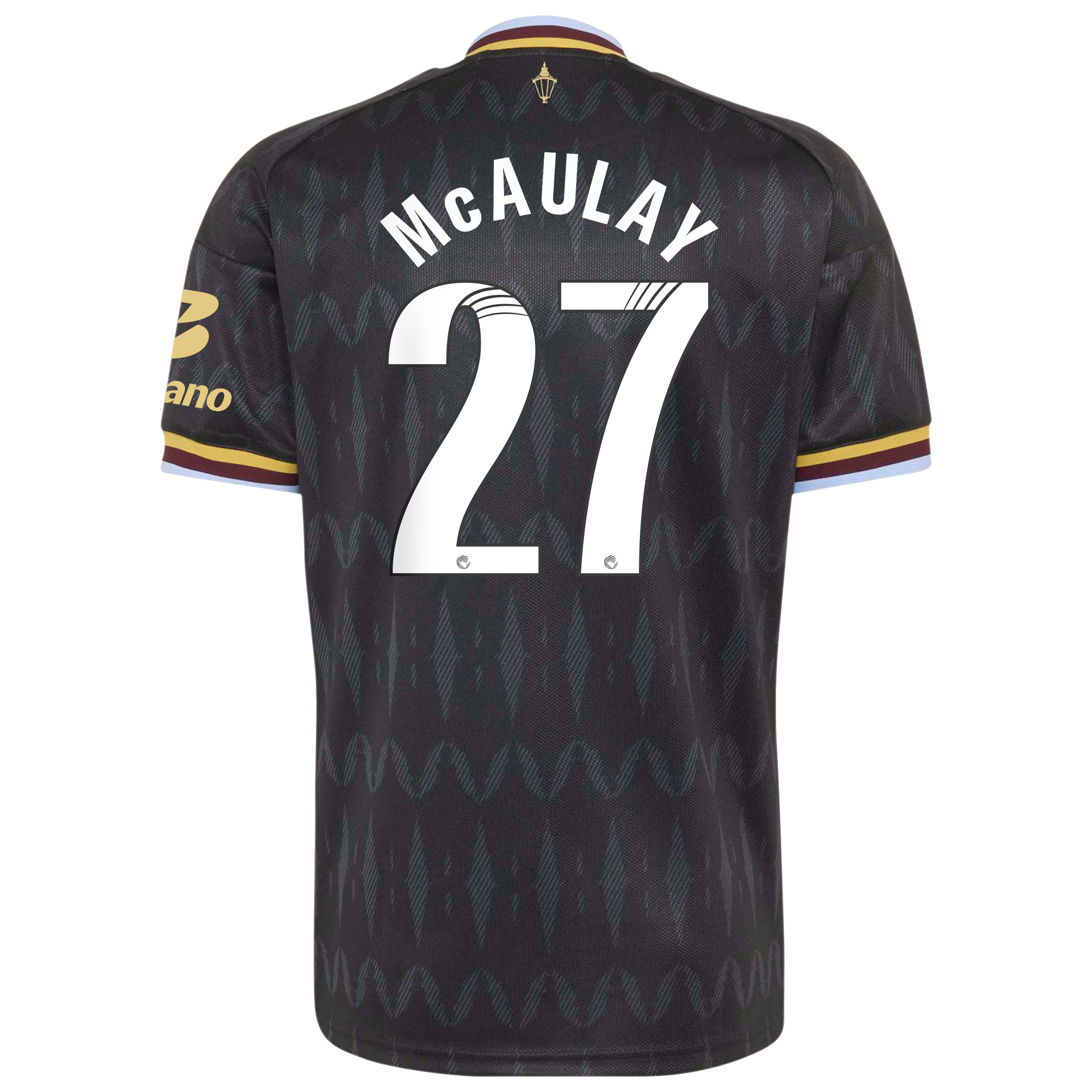 Aston Villa adidas WSL Away Shirt 2026-27 with McAulay 27 printing, , rebel_hi-res