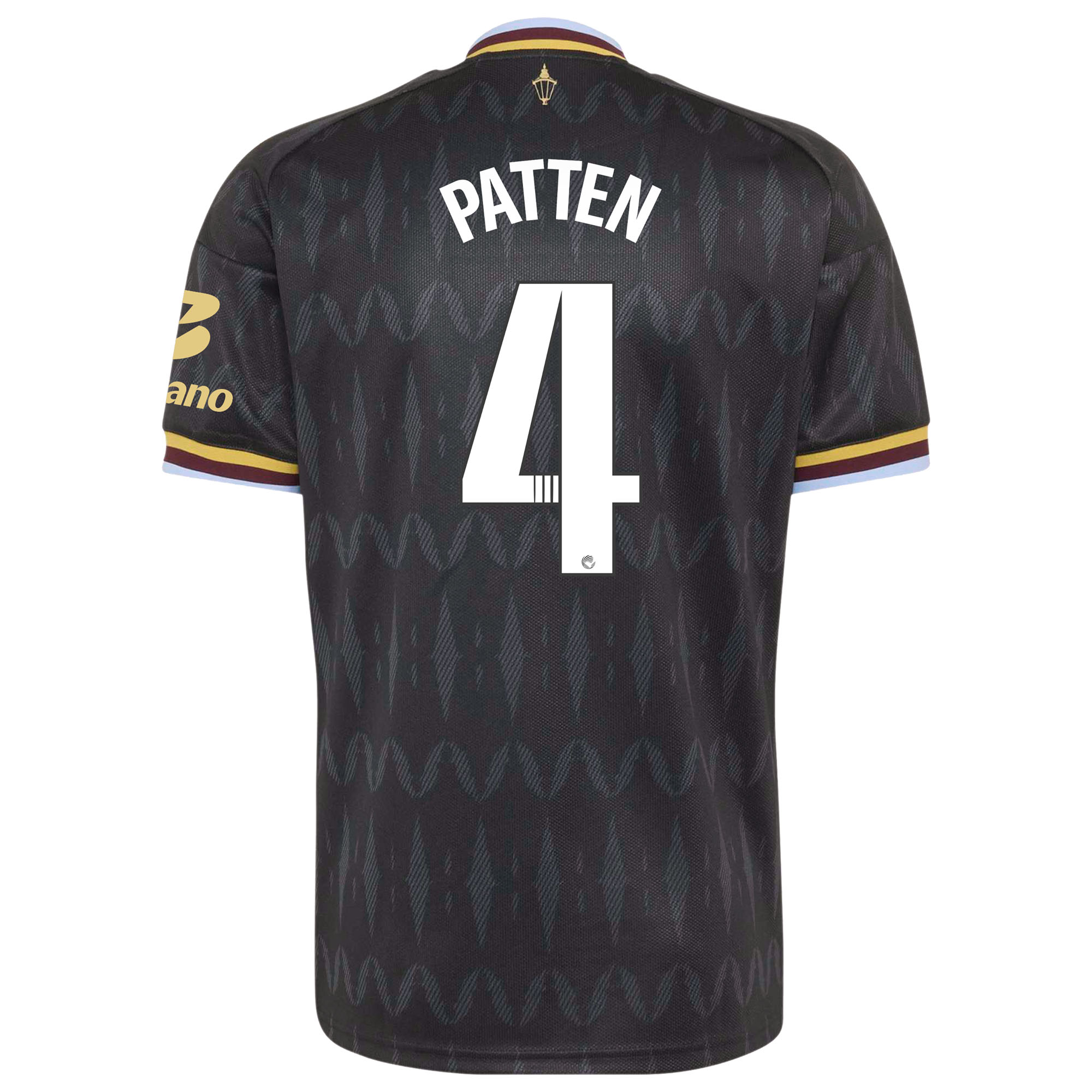 Aston Villa adidas WSL Away Shirt 2026-27 with Patten 4 printing, , rebel_hi-res
