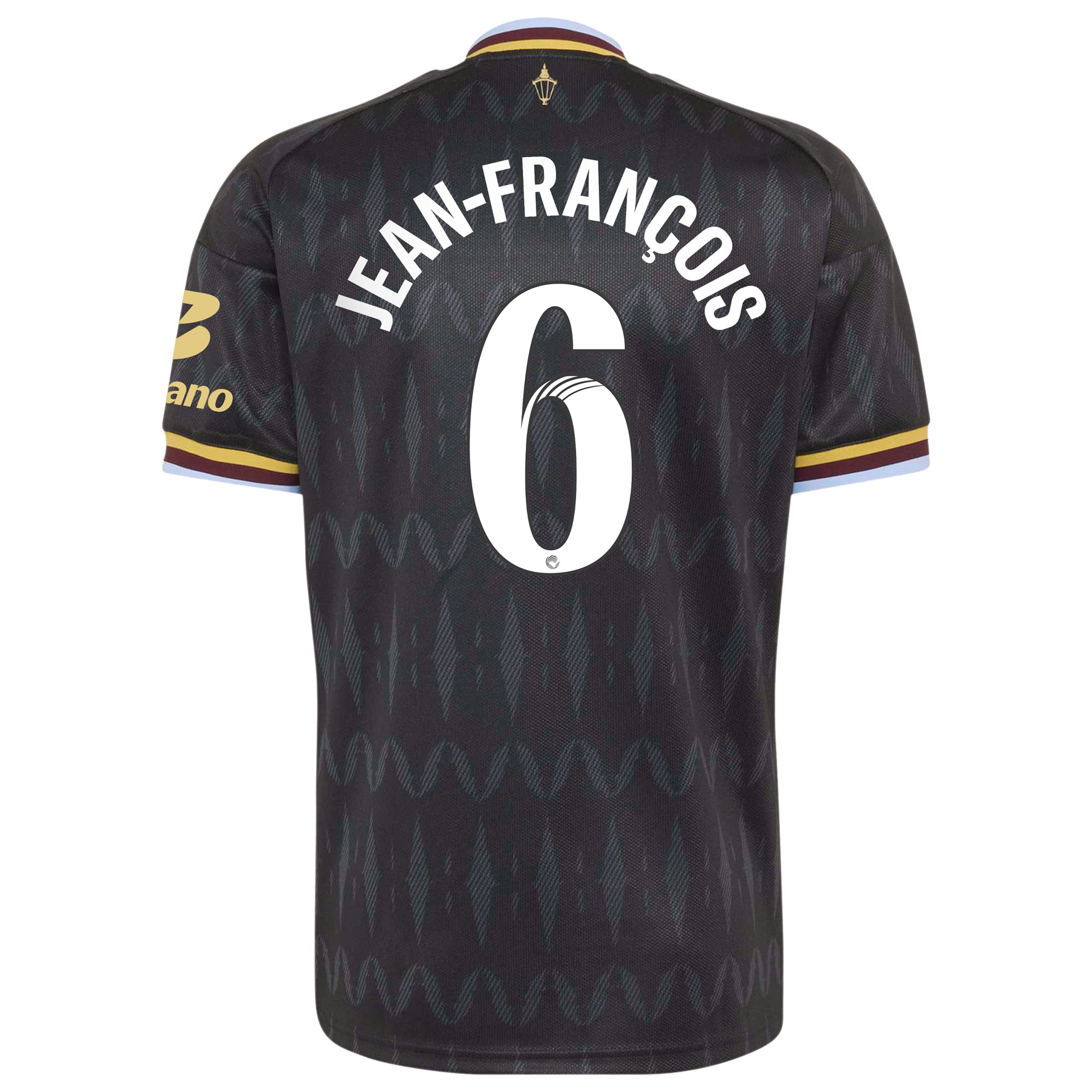 Aston Villa adidas WSL Away Shirt 2026-27 with Jean-fran&ccedil;ois 6 printing, , rebel_hi-res