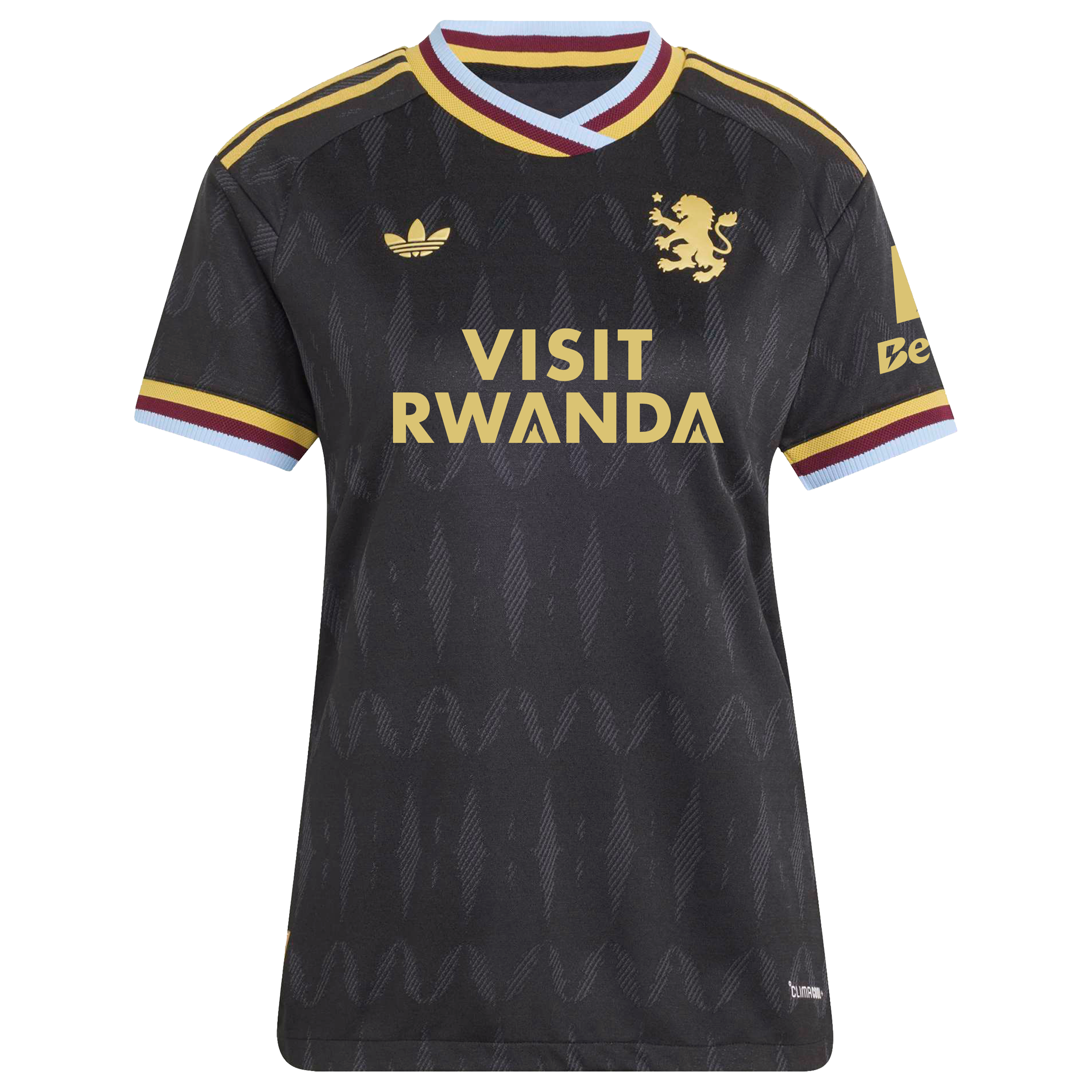 Aston Villa adidas WSL Away Authentic Shirt 2026-27 - Womens with McAulay 27 printing, , rebel_hi-res