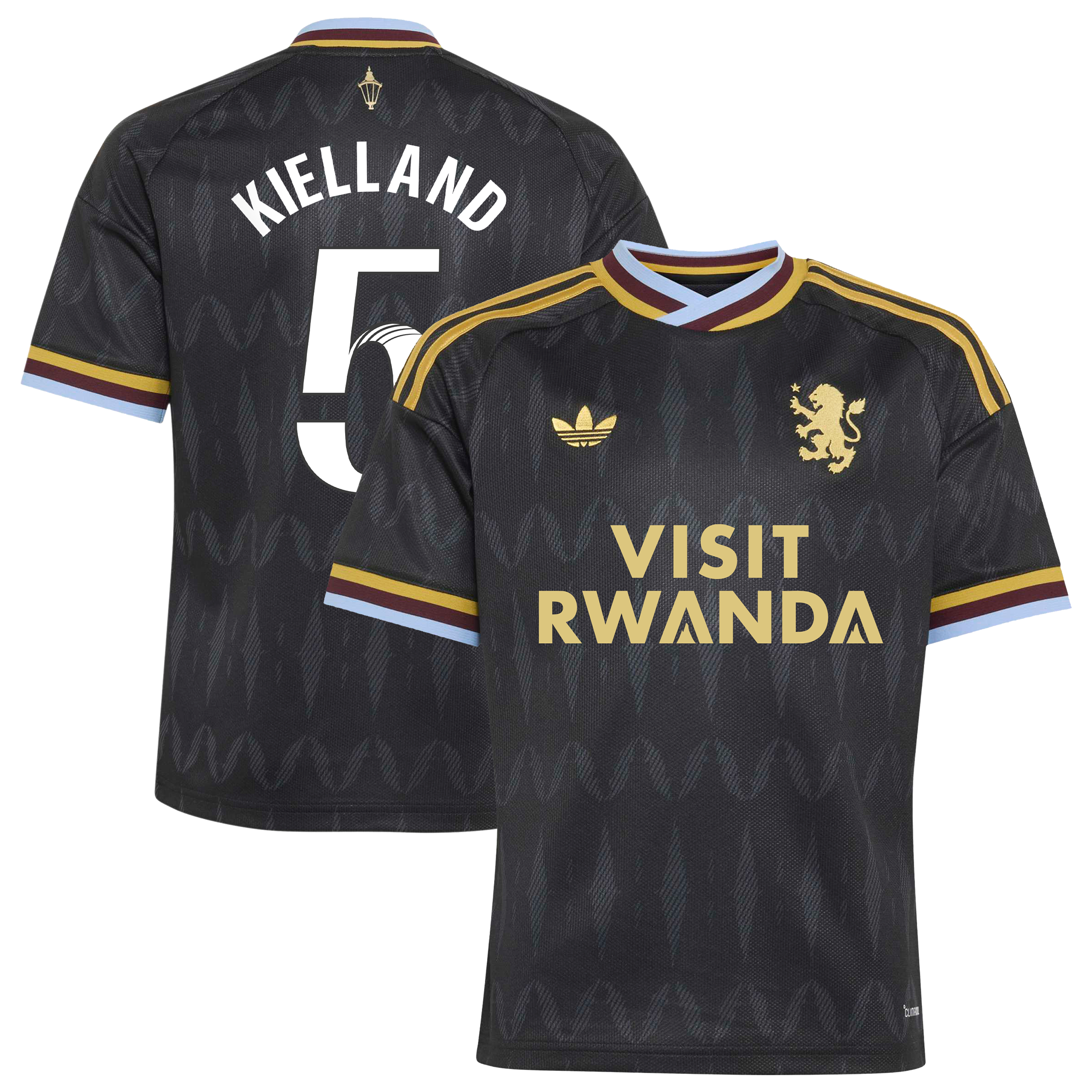 Aston Villa adidas WSL Away Shirt 2026-27 - Kids with Kielland 5 printing