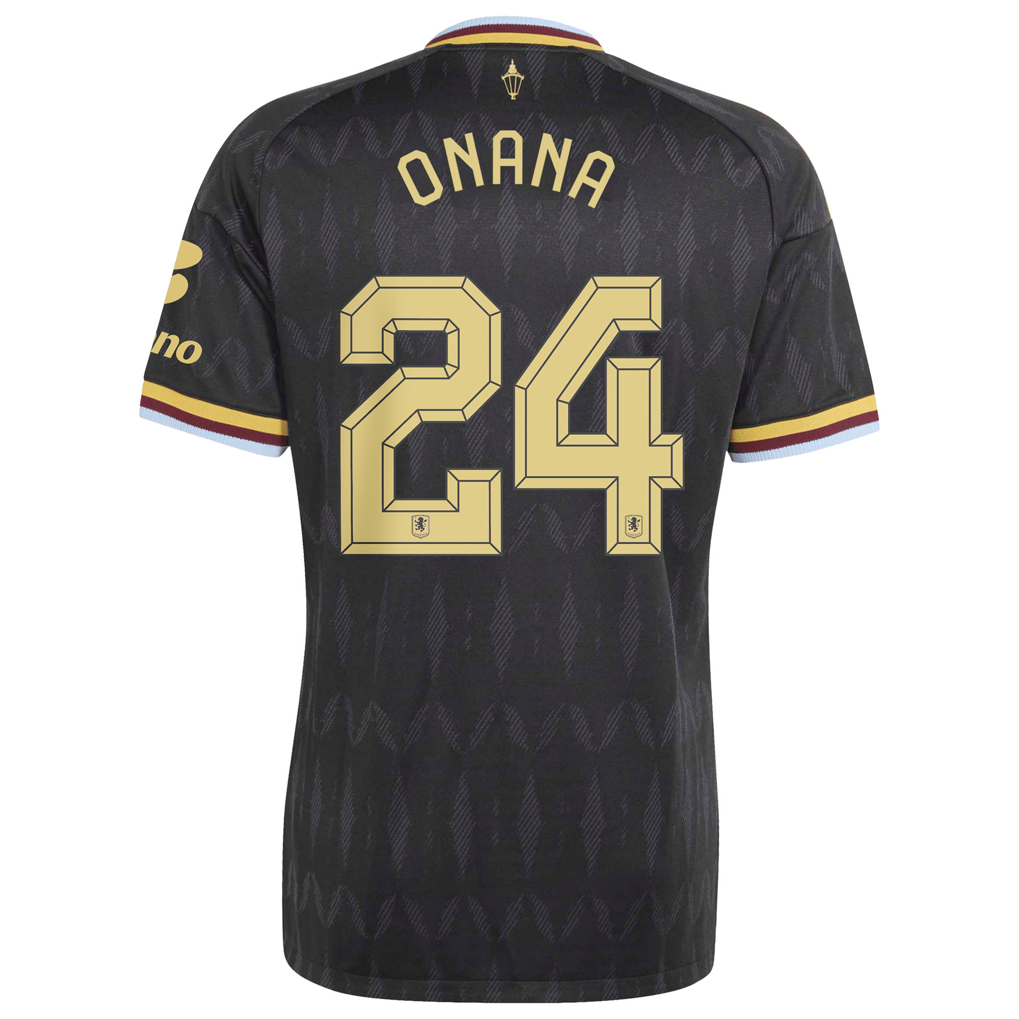 Aston Villa adidas Away Authentic Shirt 2026-27 with Onana 24 Cup printing, , rebel_hi-res