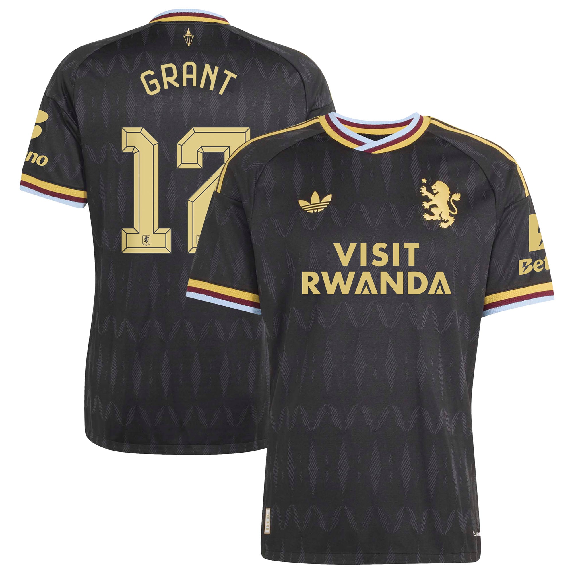 Aston Villa adidas Away Authentic Shirt 2026-27 with Grant 17 Cup printing, , rebel_hi-res