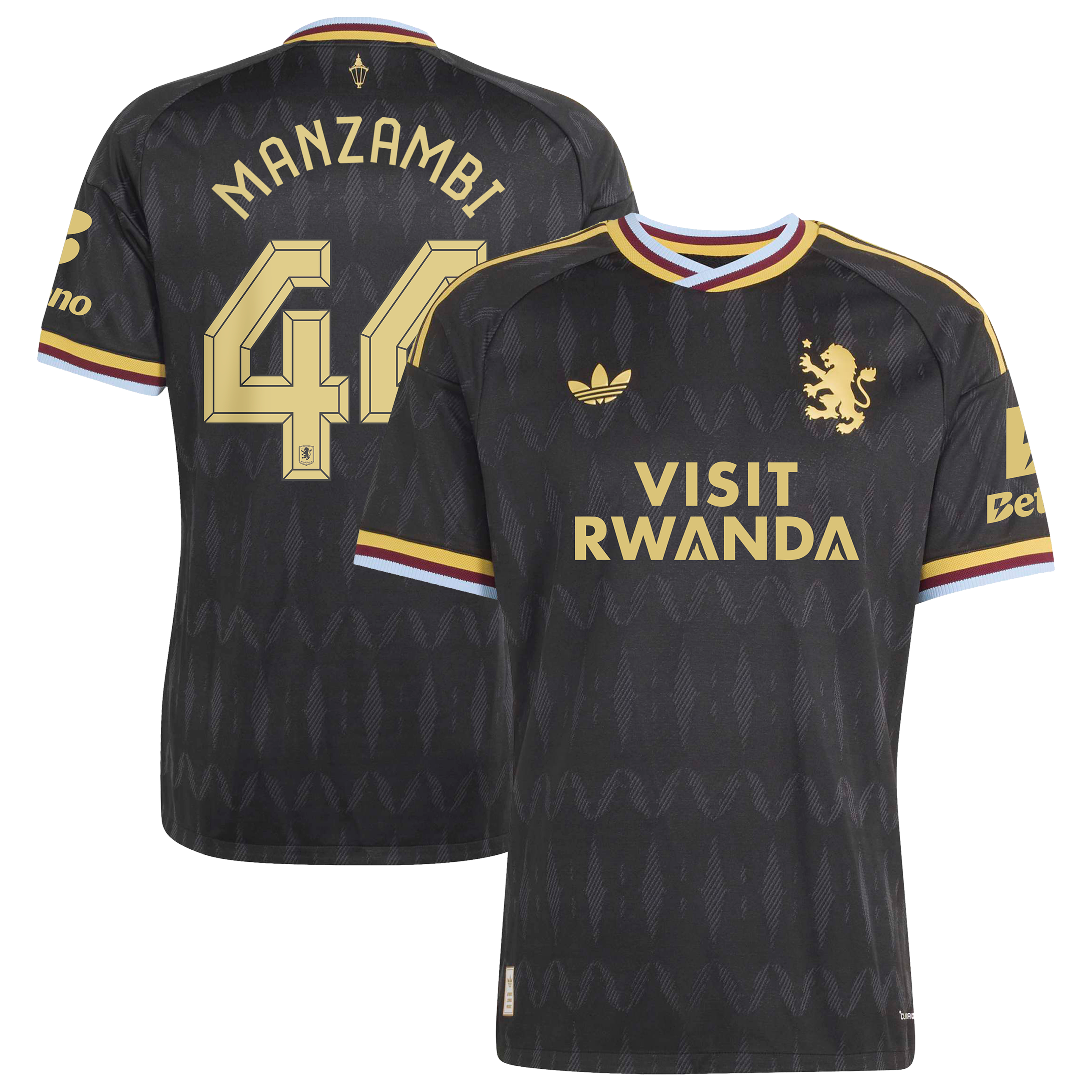 Aston Villa adidas Away Authentic Shirt 2026-27 with Manzambi 44 Cup printing, , rebel_hi-res