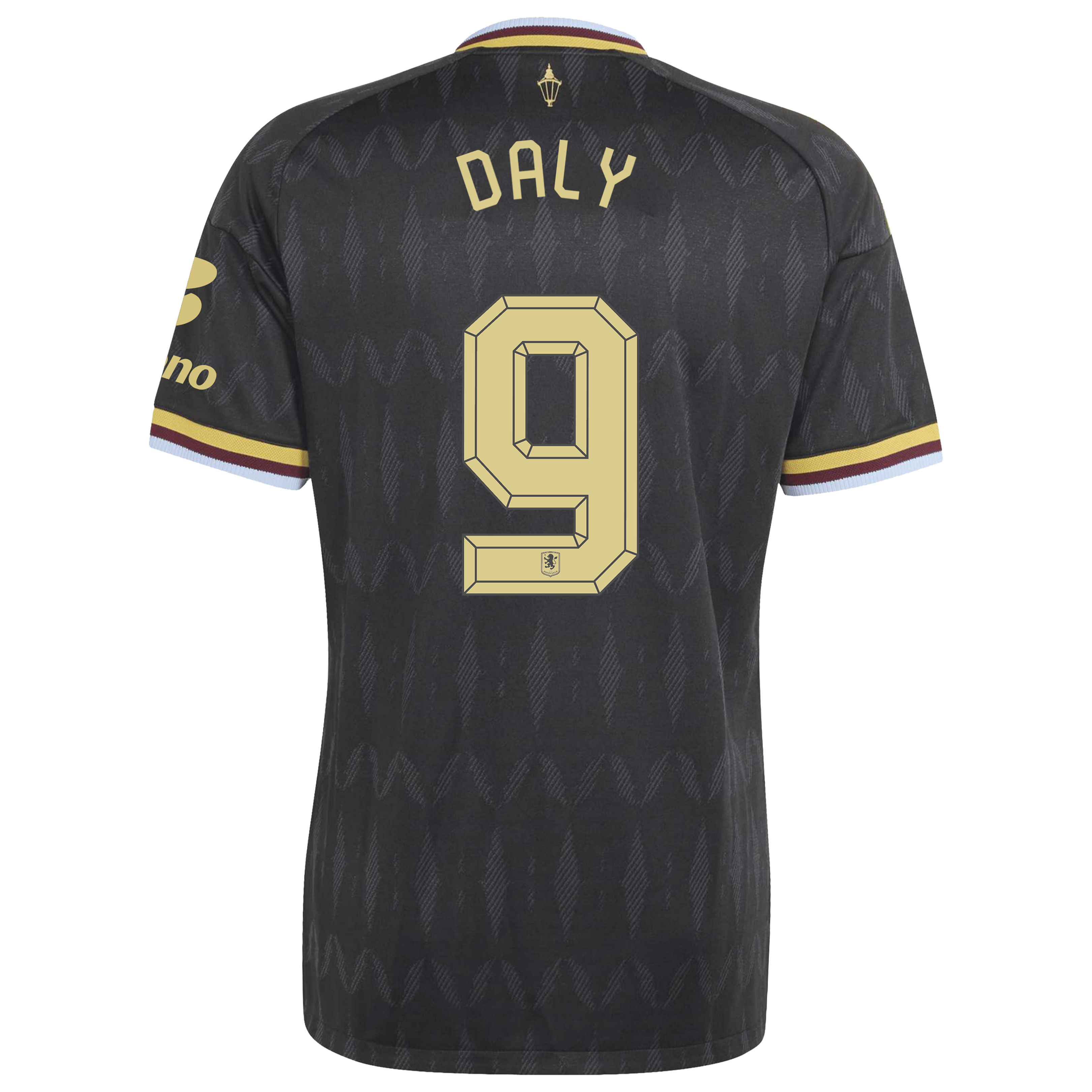 Aston Villa adidas Away Authentic Shirt 2026-27 with Daly 9 Cup printing, , rebel_hi-res