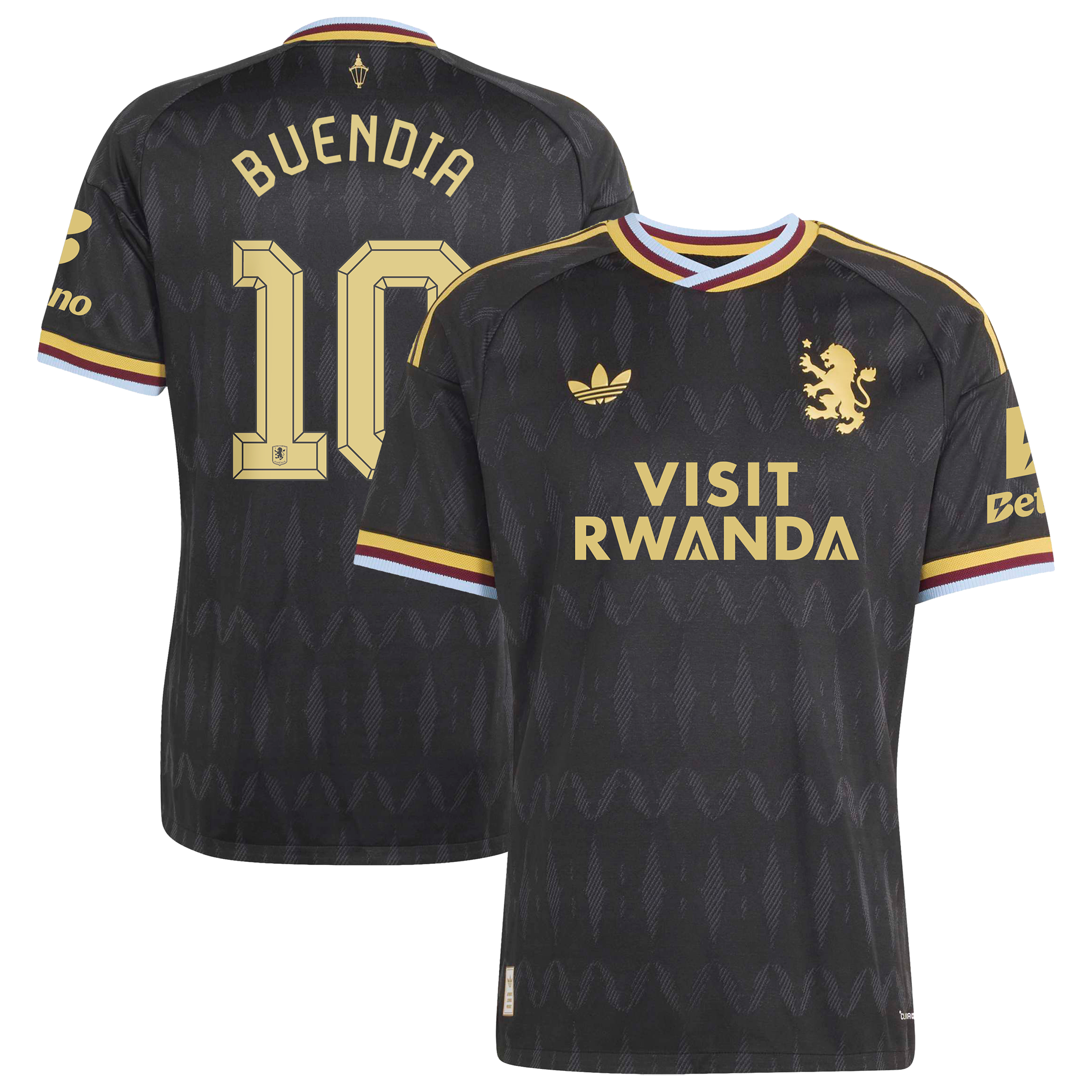Aston Villa adidas Away Authentic Shirt 2026-27 with Buendia 10 Cup printing, , rebel_hi-res