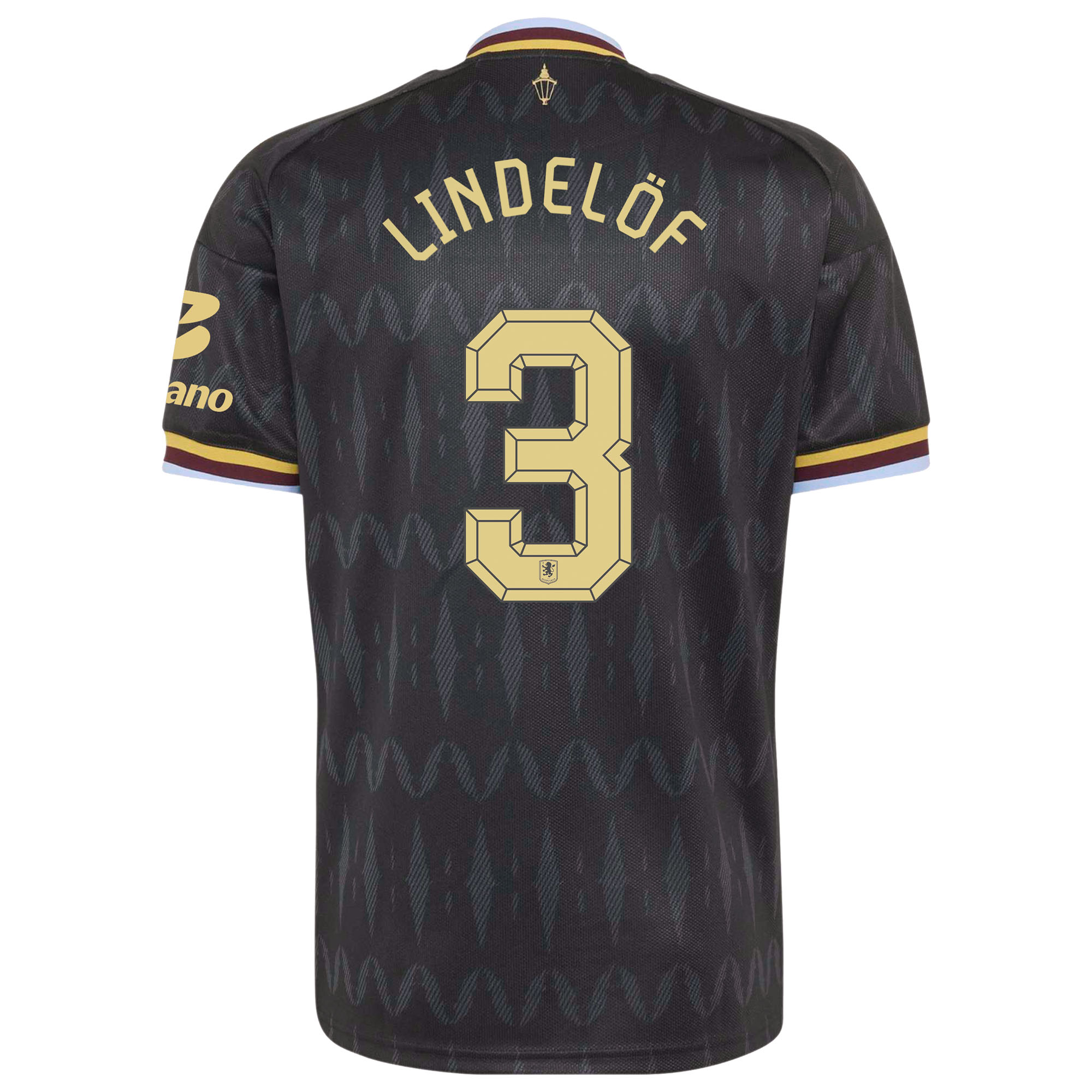 Aston Villa adidas Away Shirt 2026-27 with Lindel&ouml;f 3 Cup printing, , rebel_hi-res