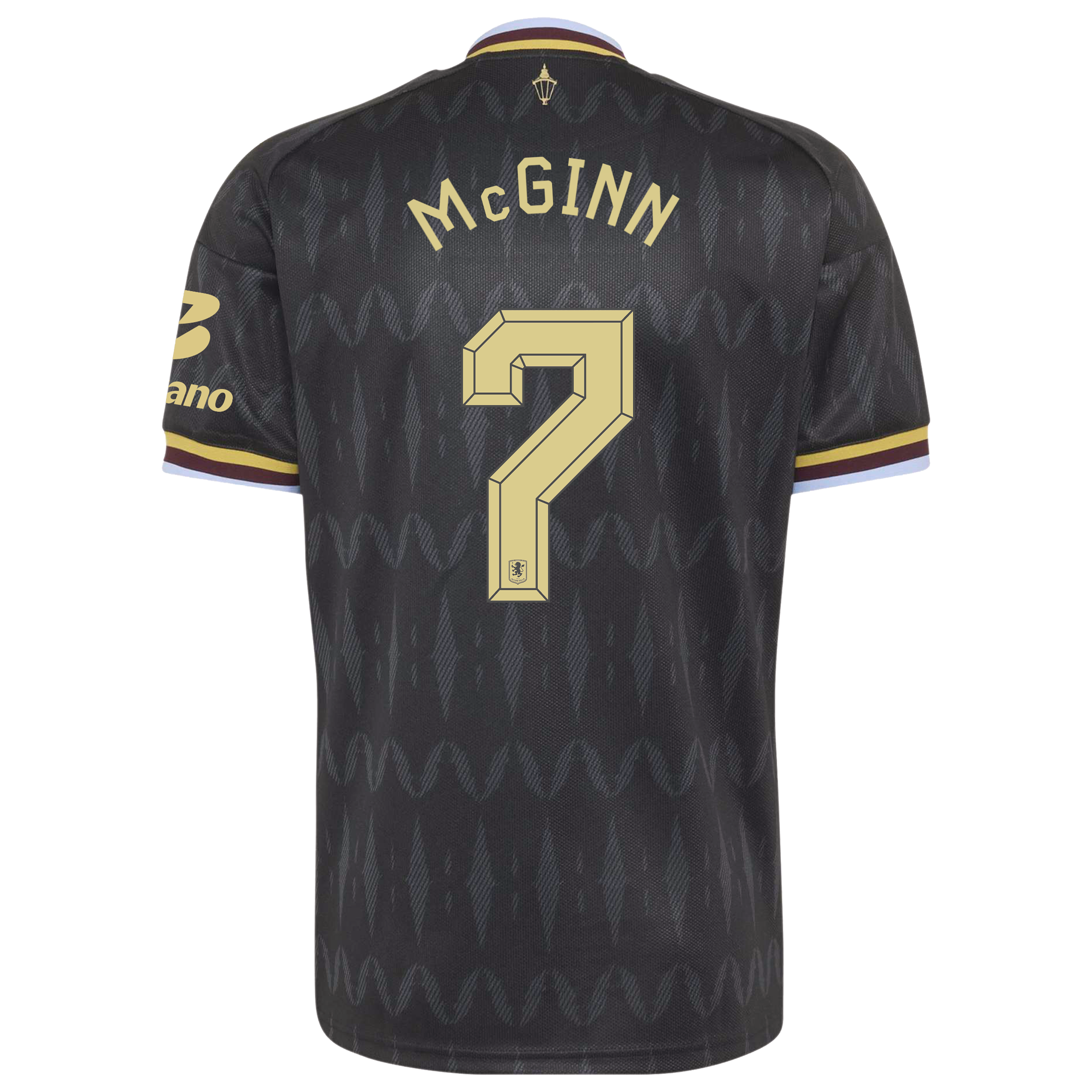 Aston Villa adidas Away Shirt 2026-27 with Mcginn 7 Cup printing, , rebel_hi-res