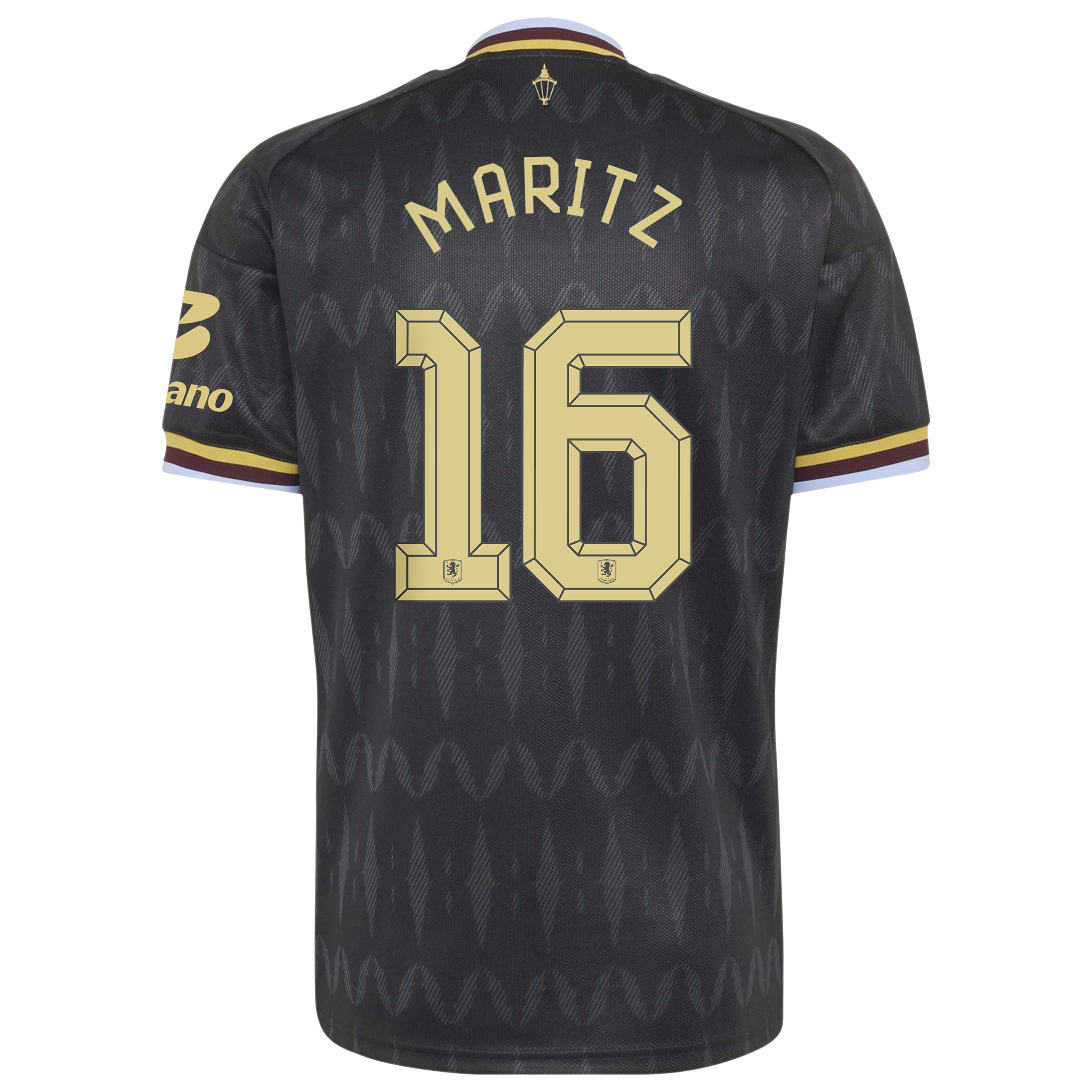Aston Villa adidas Away Shirt 2026-27 with Maritz 16 Cup printing, , rebel_hi-res