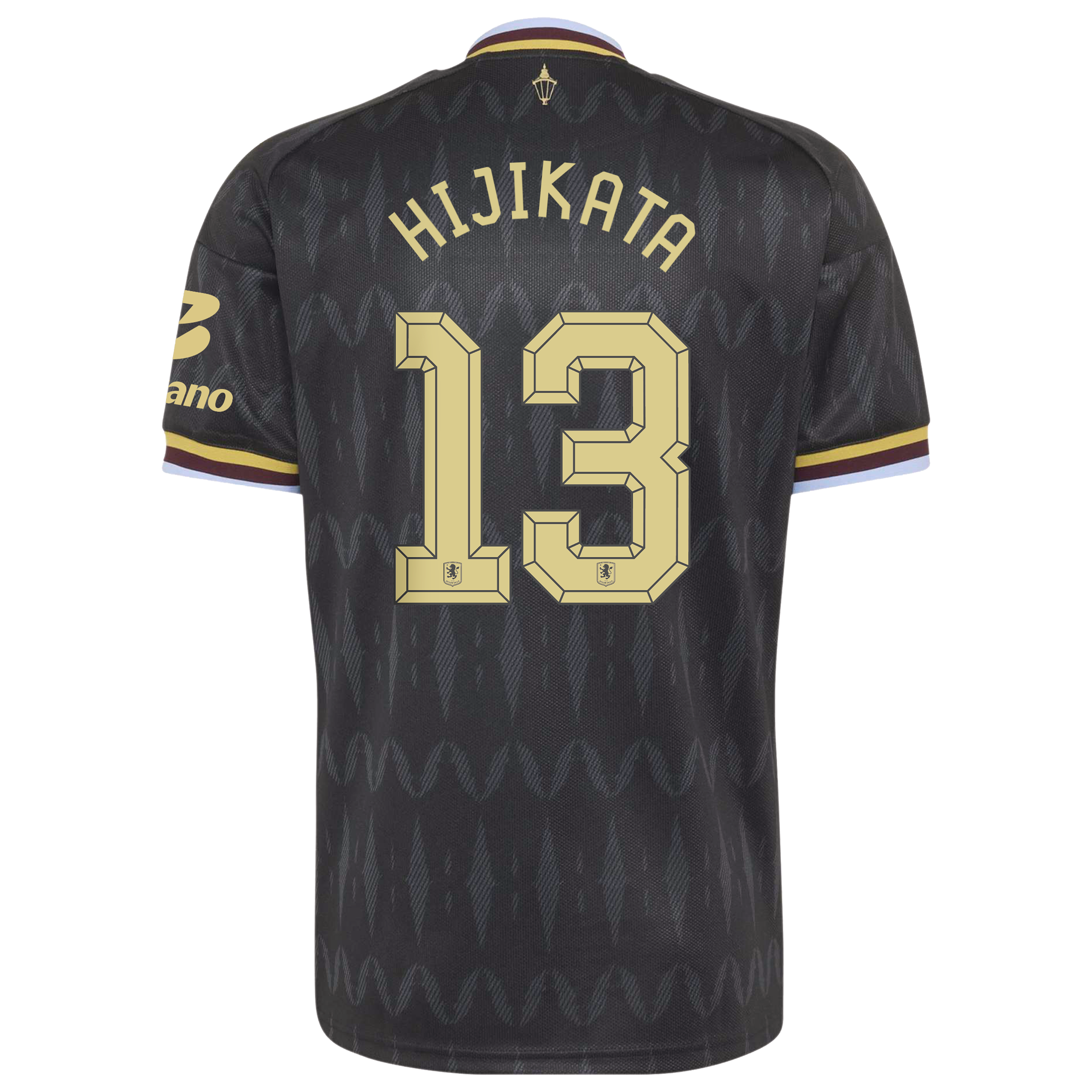 Aston Villa adidas Away Shirt 2026-27 with Hijikata 13 Cup printing, , rebel_hi-res