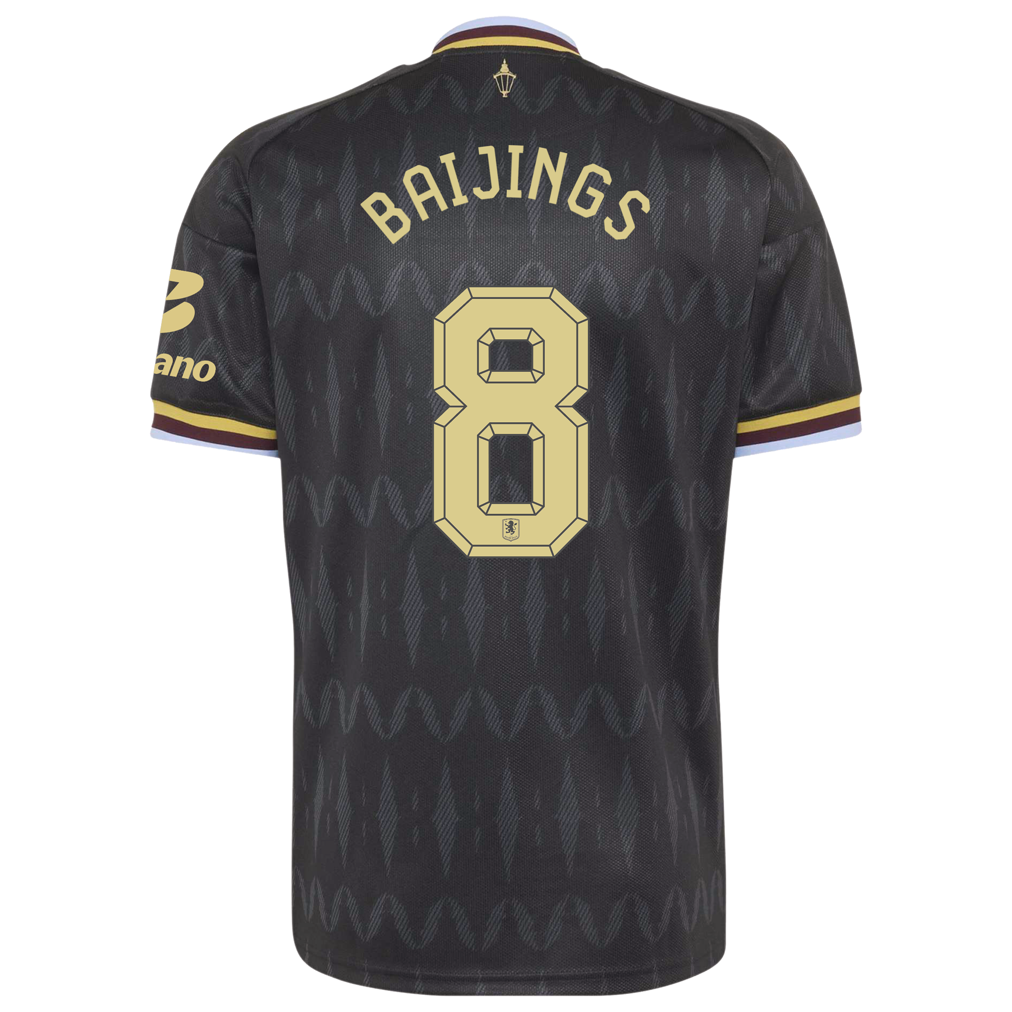 Aston Villa adidas Away Shirt 2026-27 with Baijings 8 Cup printing, , rebel_hi-res