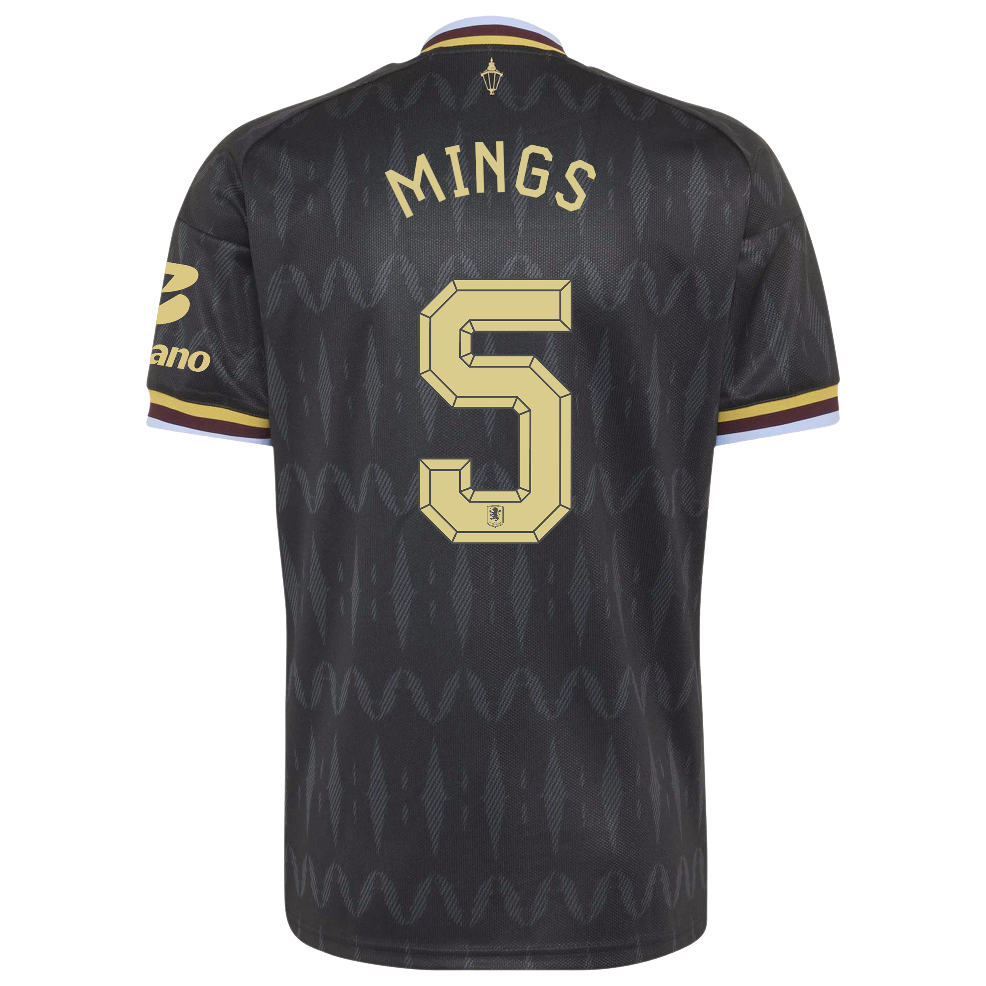 Aston Villa adidas Away Shirt 2026-27 with Mings 5 Cup printing, , rebel_hi-res