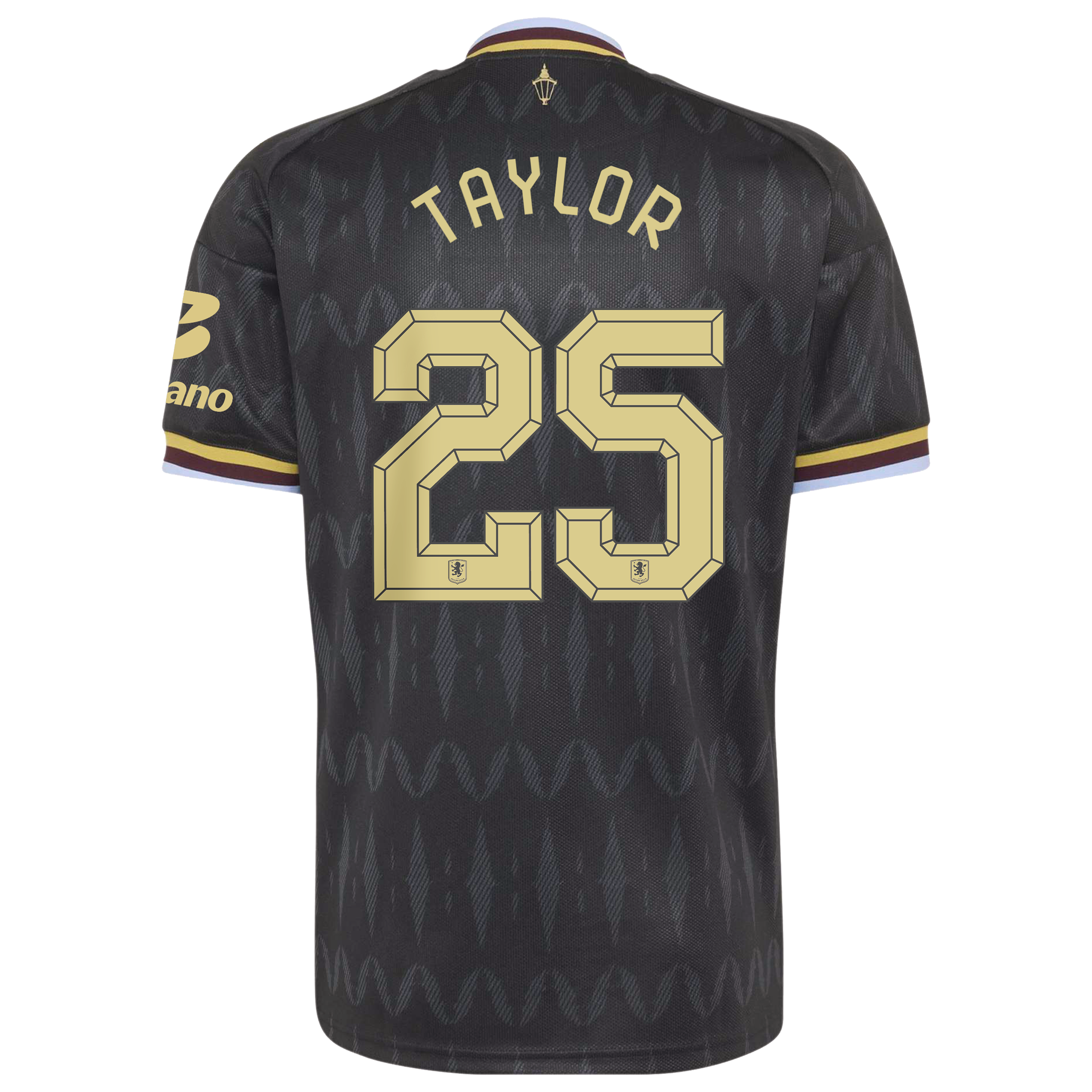 Aston Villa adidas Away Shirt 2026-27 with Taylor 25 Cup printing, , rebel_hi-res
