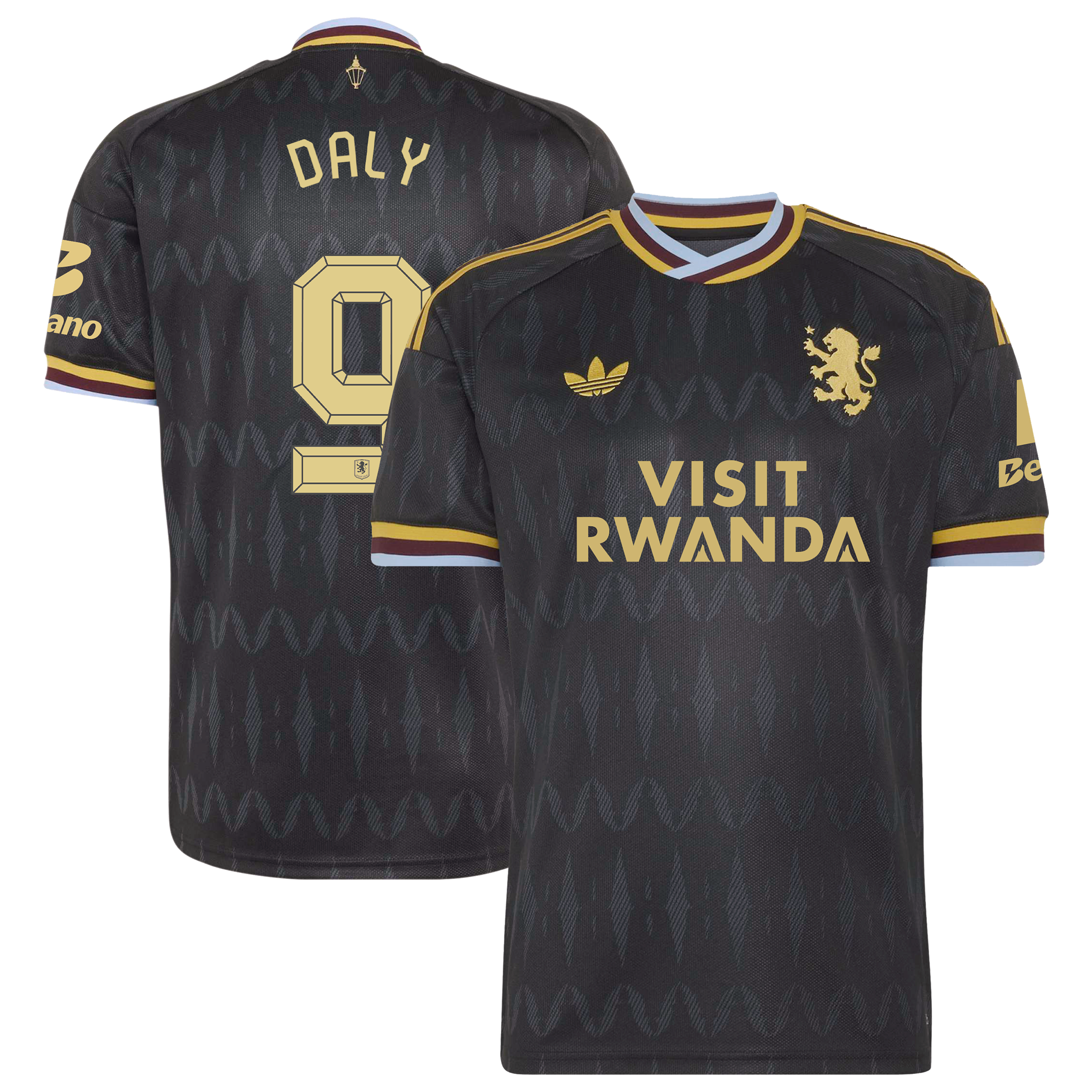 Aston Villa adidas Away Shirt 2026-27 with Daly 9 Cup printing, , rebel_hi-res