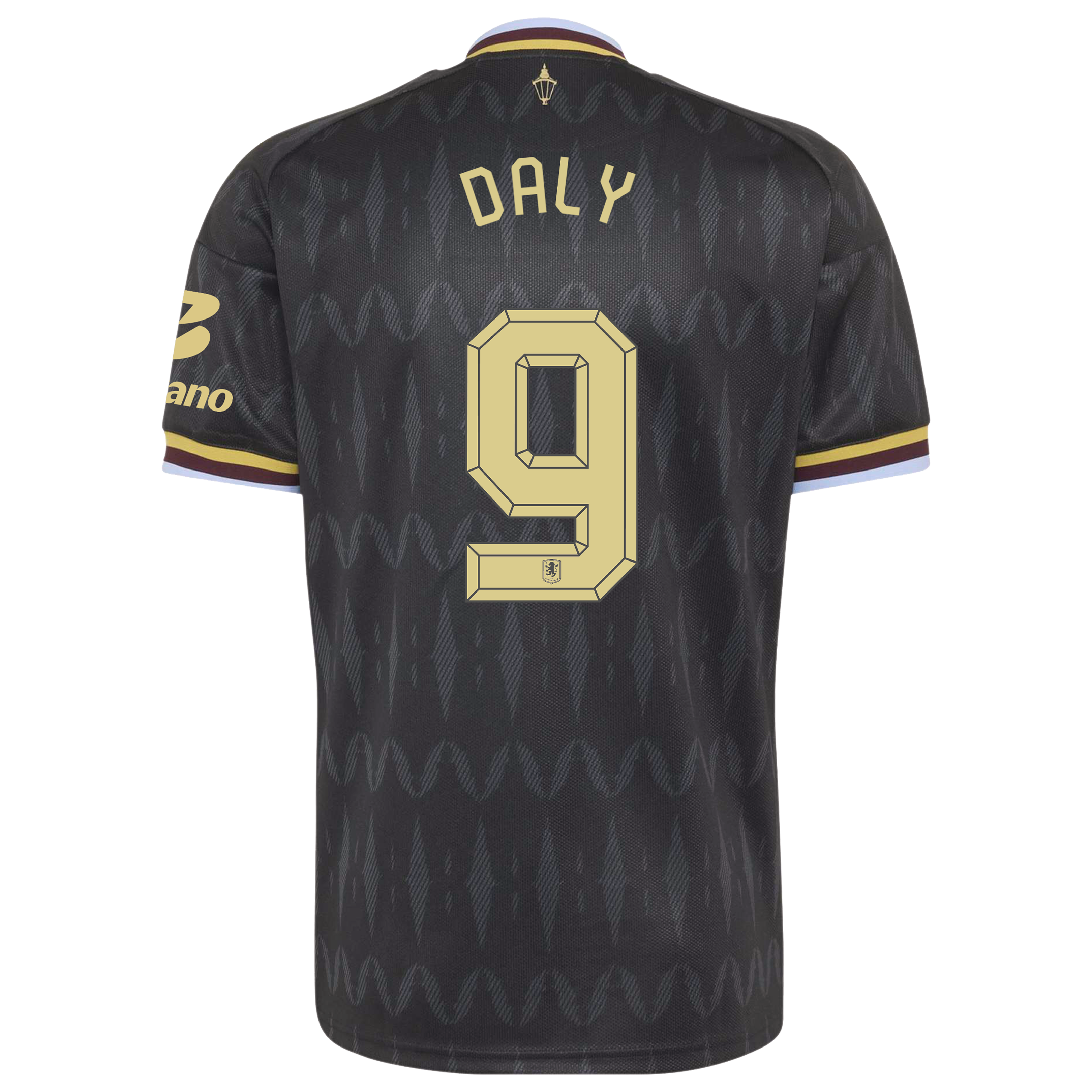 Aston Villa adidas Away Shirt 2026-27 with Daly 9 Cup printing, , rebel_hi-res