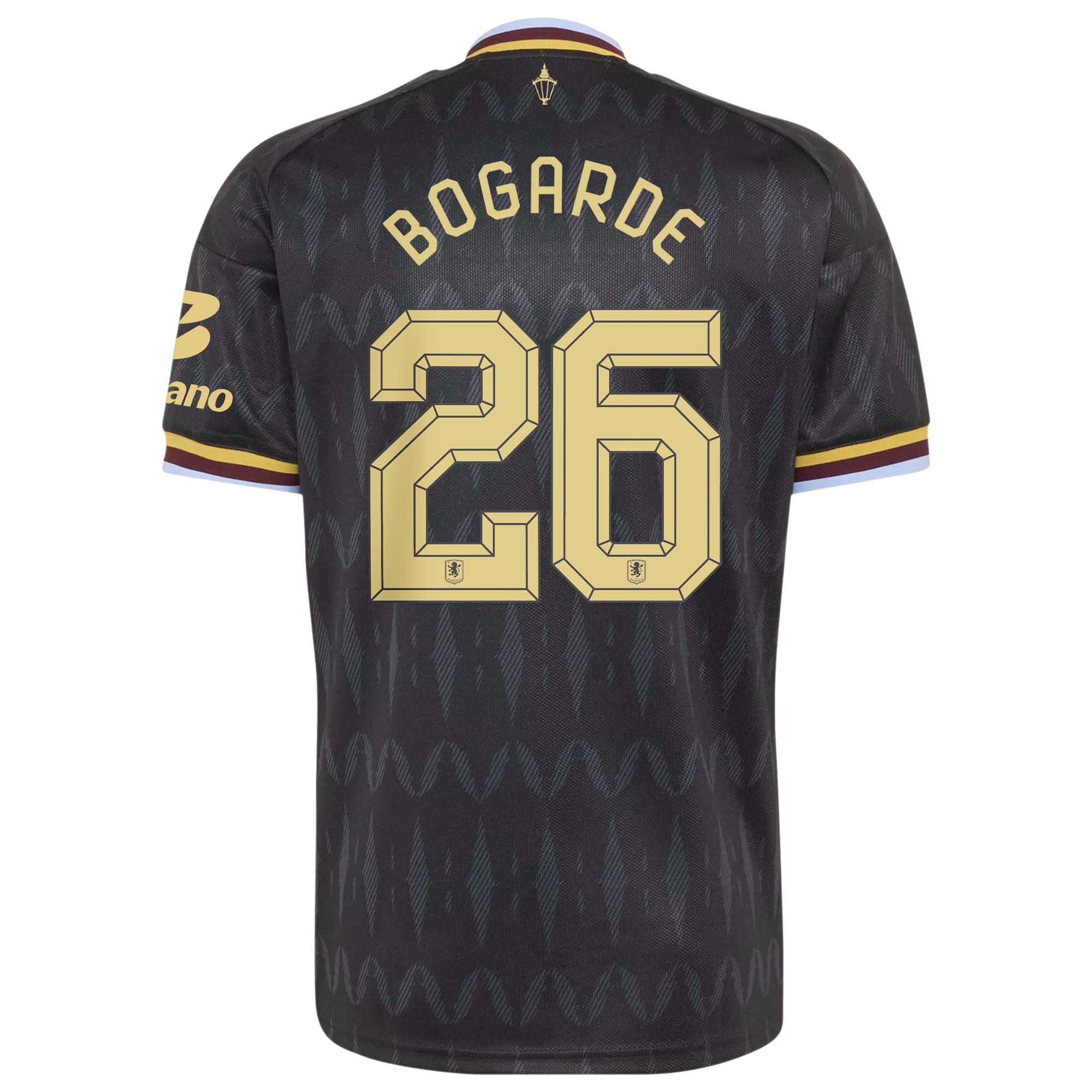 Aston Villa adidas Away Shirt 2026-27 with Bogarde 26 Cup printing, , rebel_hi-res