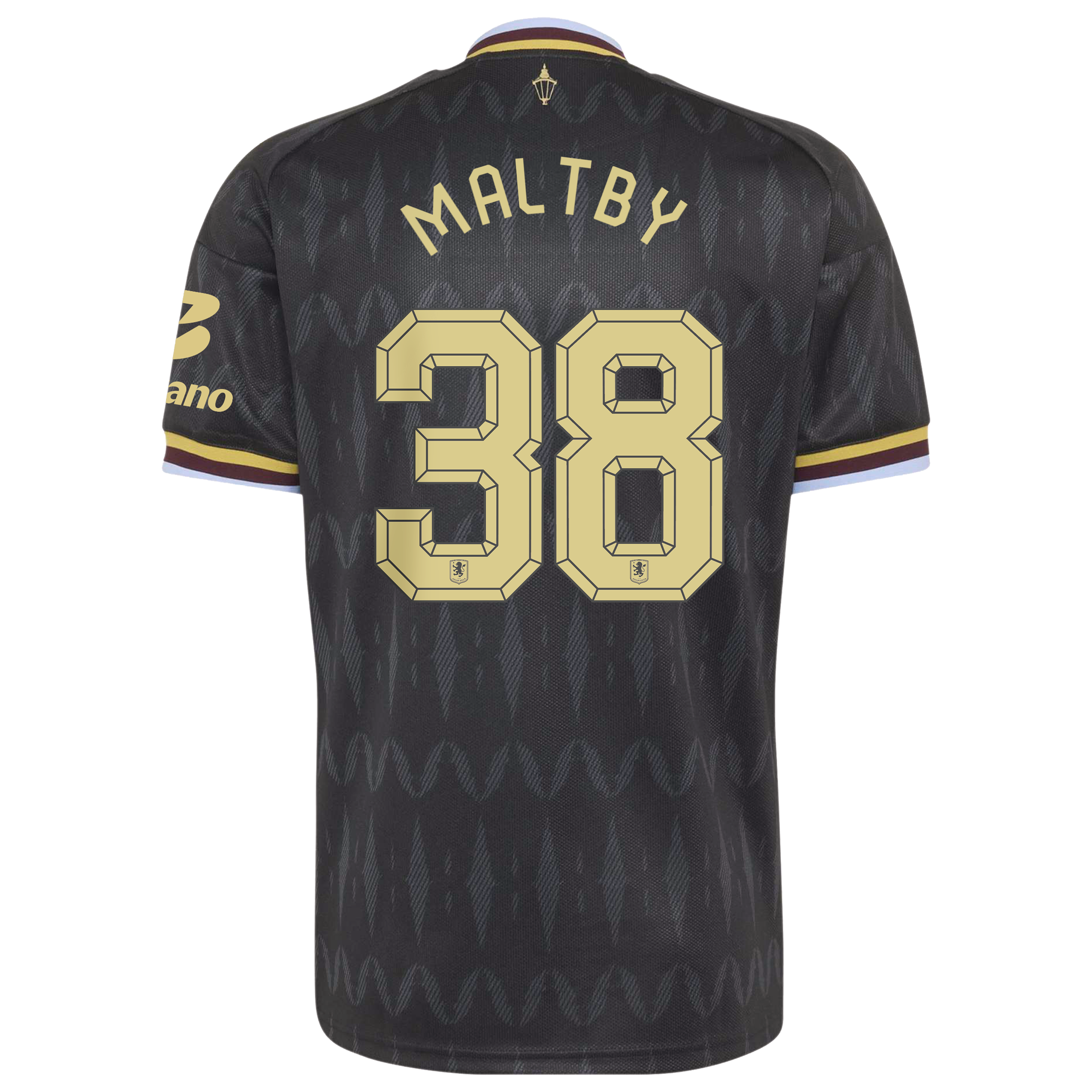 Aston Villa adidas Away Shirt 2026-27 with Maltby 38 Cup printing, , rebel_hi-res