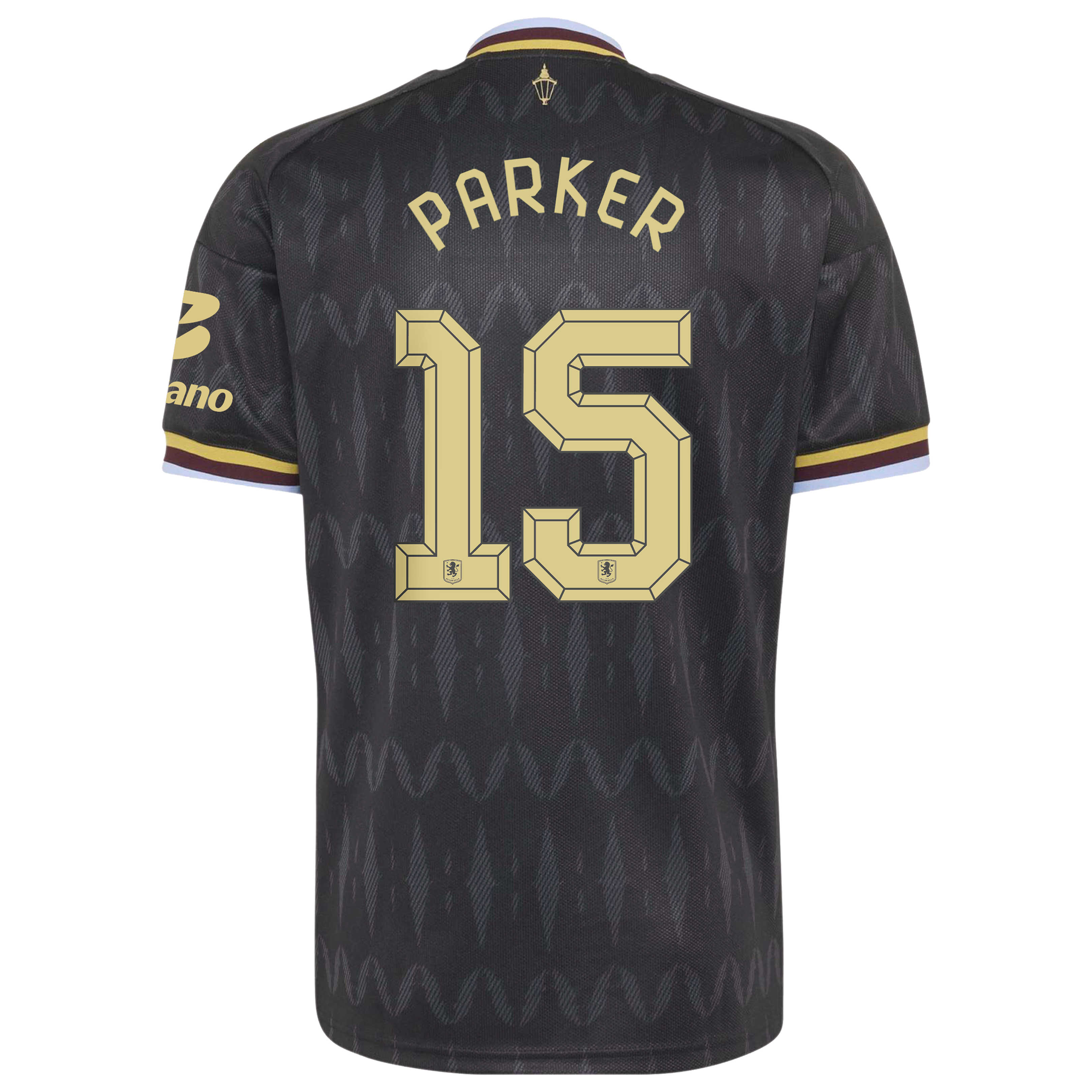 Aston Villa adidas Away Shirt 2026-27 with Parker 15 Cup printing, , rebel_hi-res