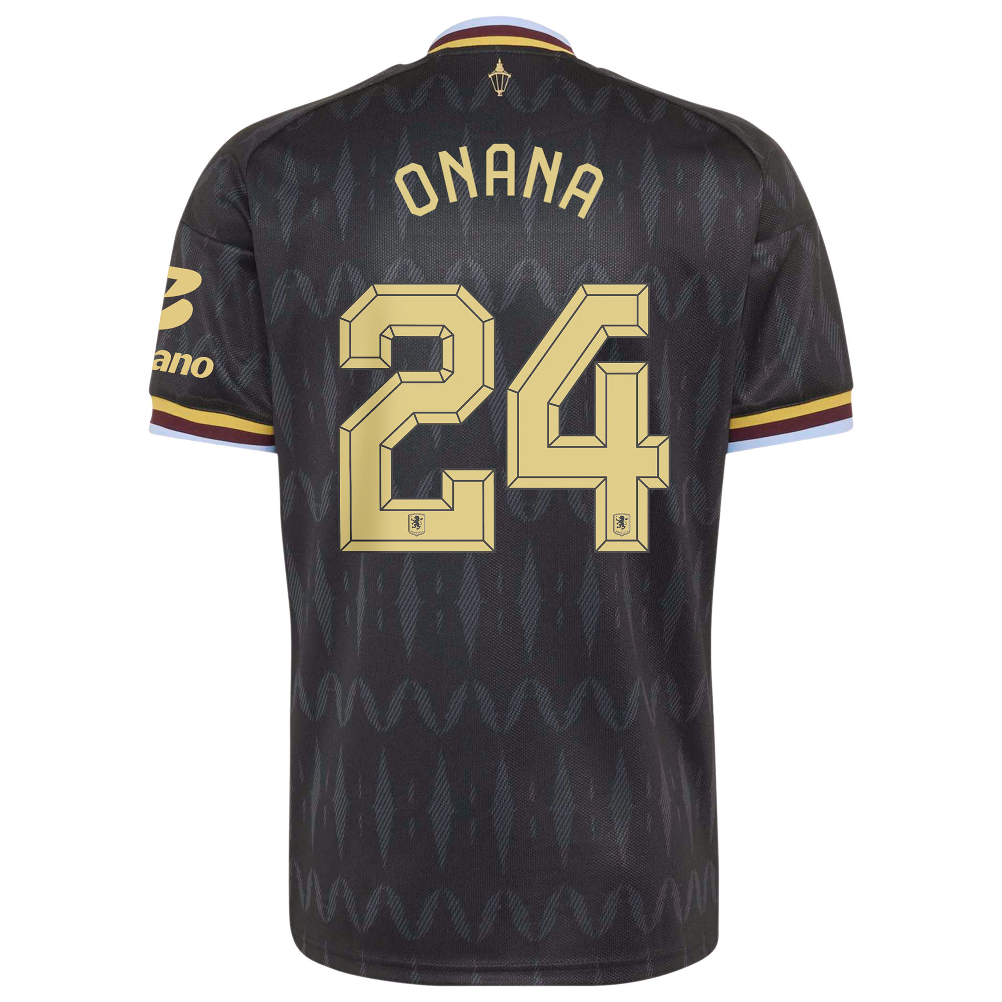 Aston Villa adidas Away Shirt 2026-27 with Onana 24 Cup printing, , rebel_hi-res