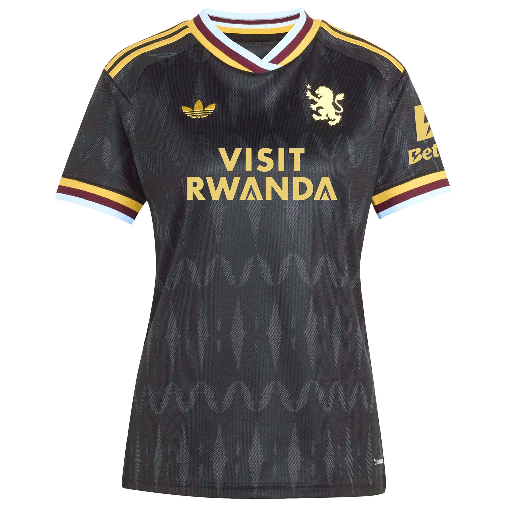 Aston Villa adidas Away Shirt 2026-27 - Womens with Harviken 3 Cup printing, , rebel_hi-res