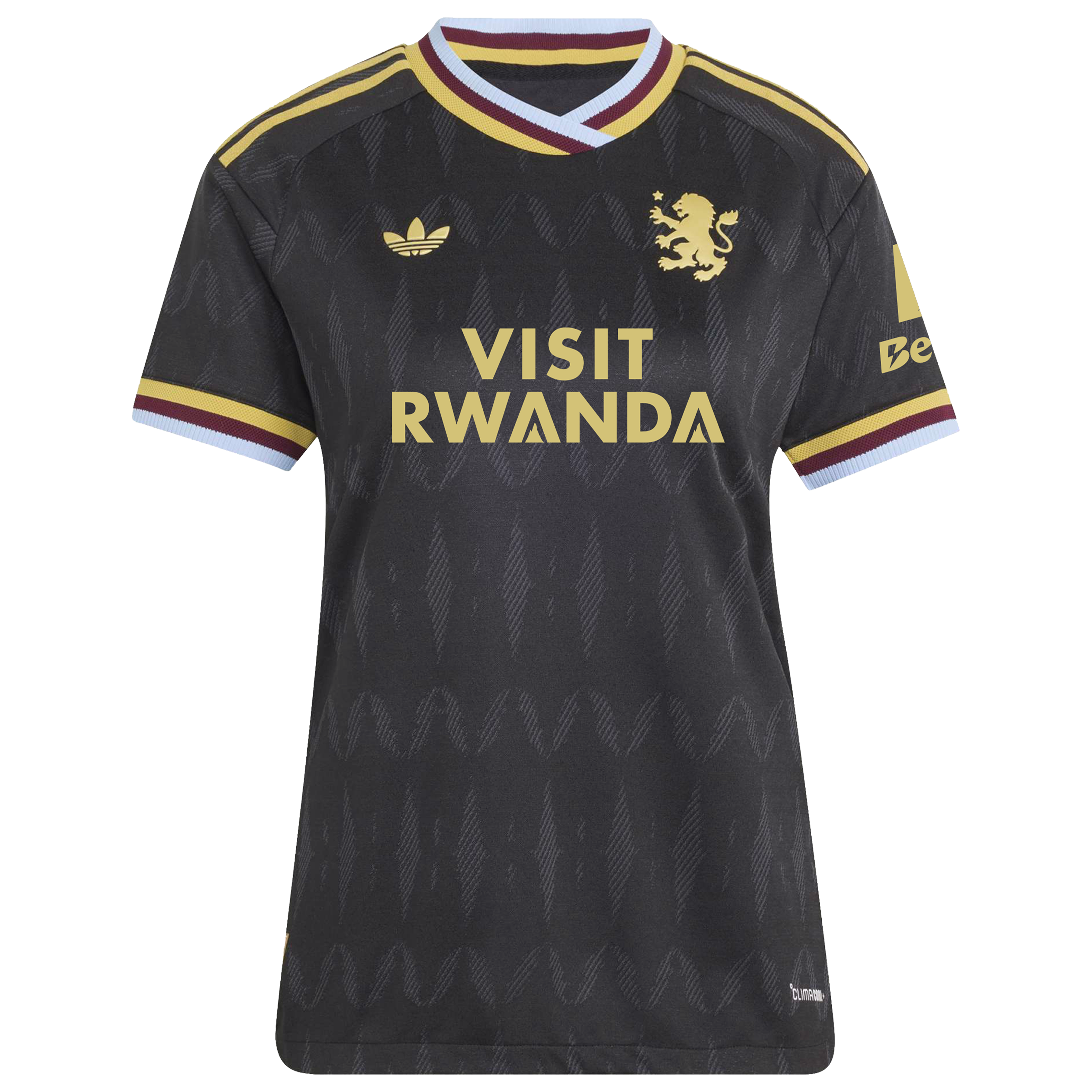 Aston Villa adidas Away Authentic Shirt 2026-27 - Womens with Kendall 21 Cup printing, , rebel_hi-res