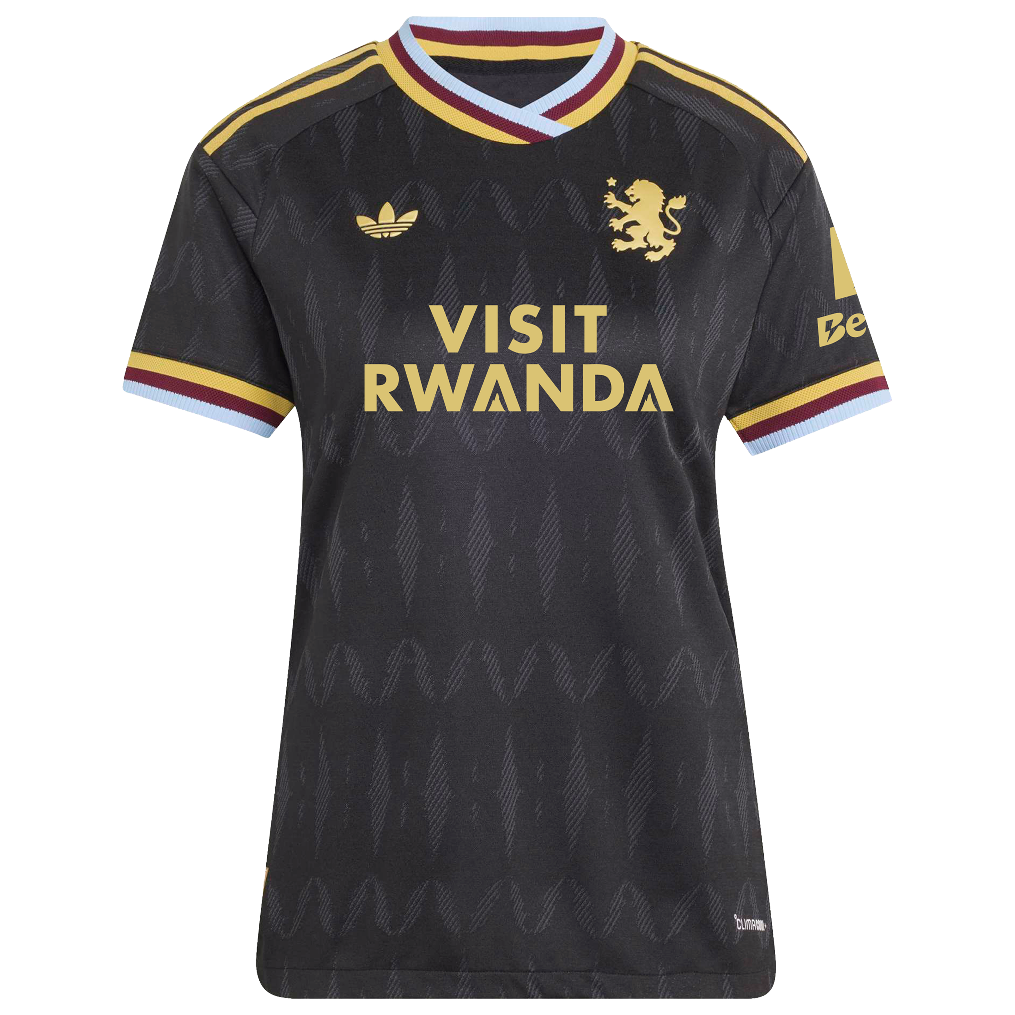 Aston Villa adidas Away Authentic Shirt 2026-27 - Womens with Jean-fran&ccedil;ois 6 Cup printing, , rebel_hi-res