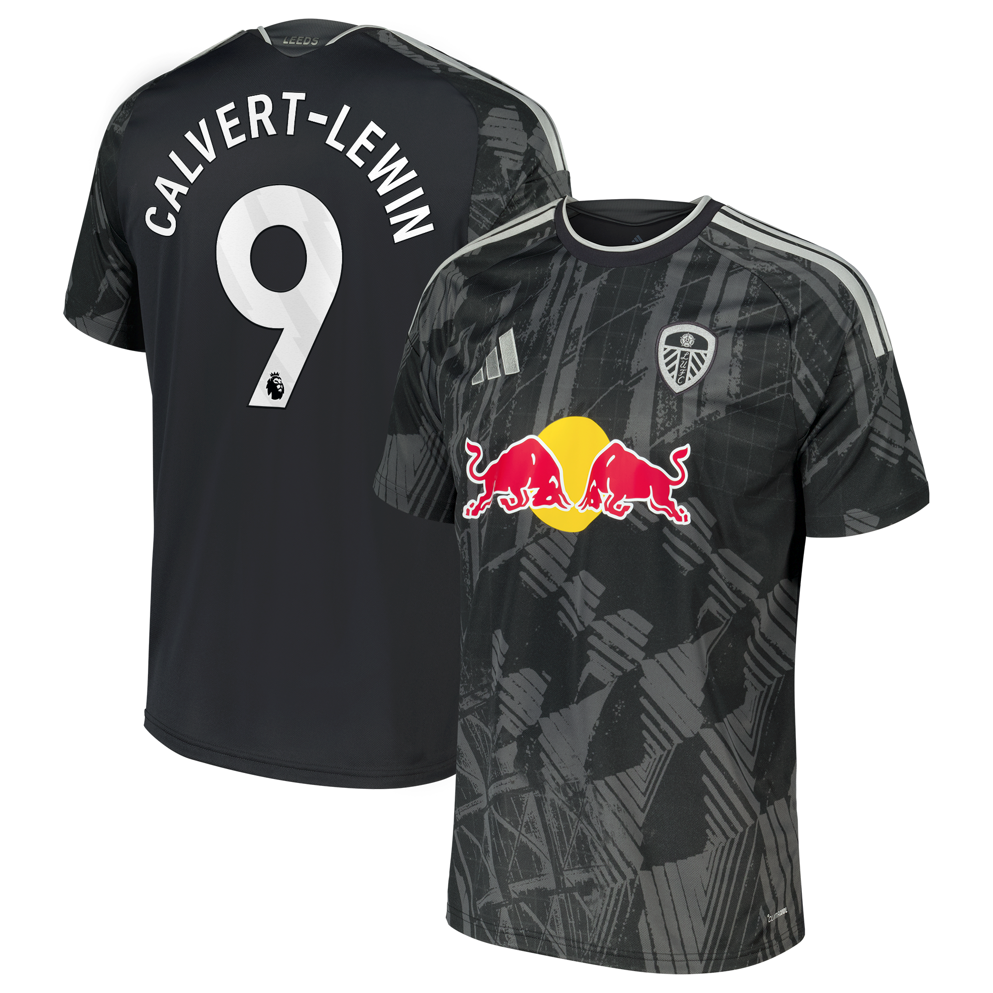 Leeds United adidas Third Shirt 2026-27 with Calvert-lewin 9 printing