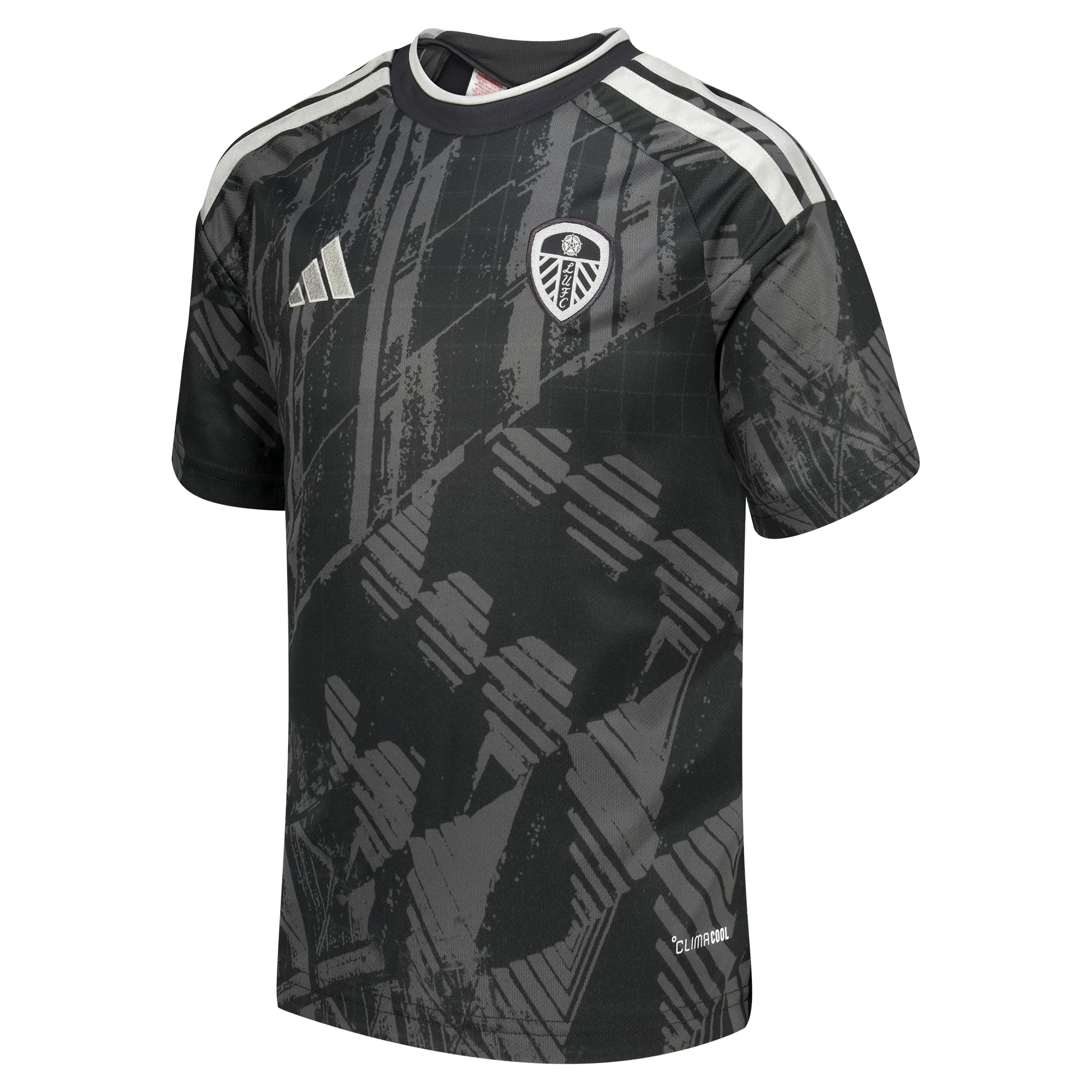 Leeds United adidas Third Shirt 2026-27 - Kids with Justin 24 printing, , rebel_hi-res