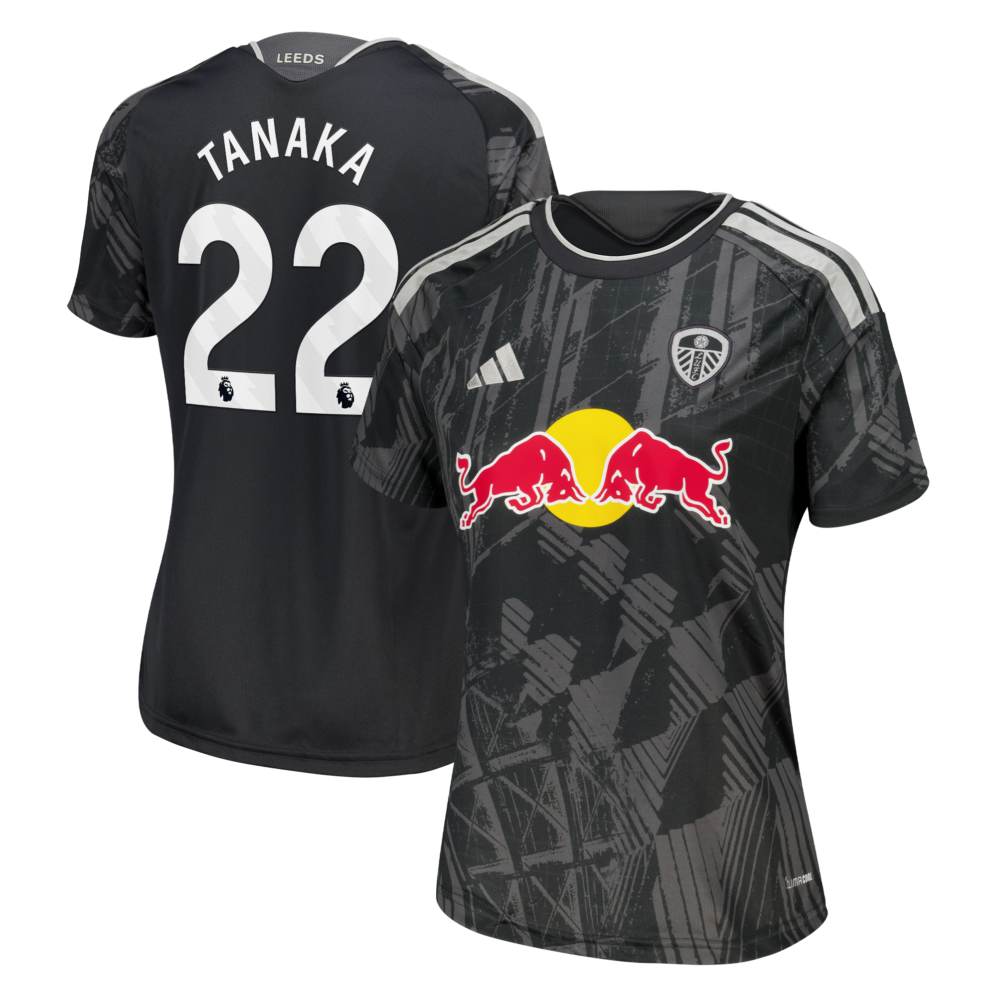 Leeds United adidas Third Shirt 2026-27 - Womens with Tanaka 22 printing