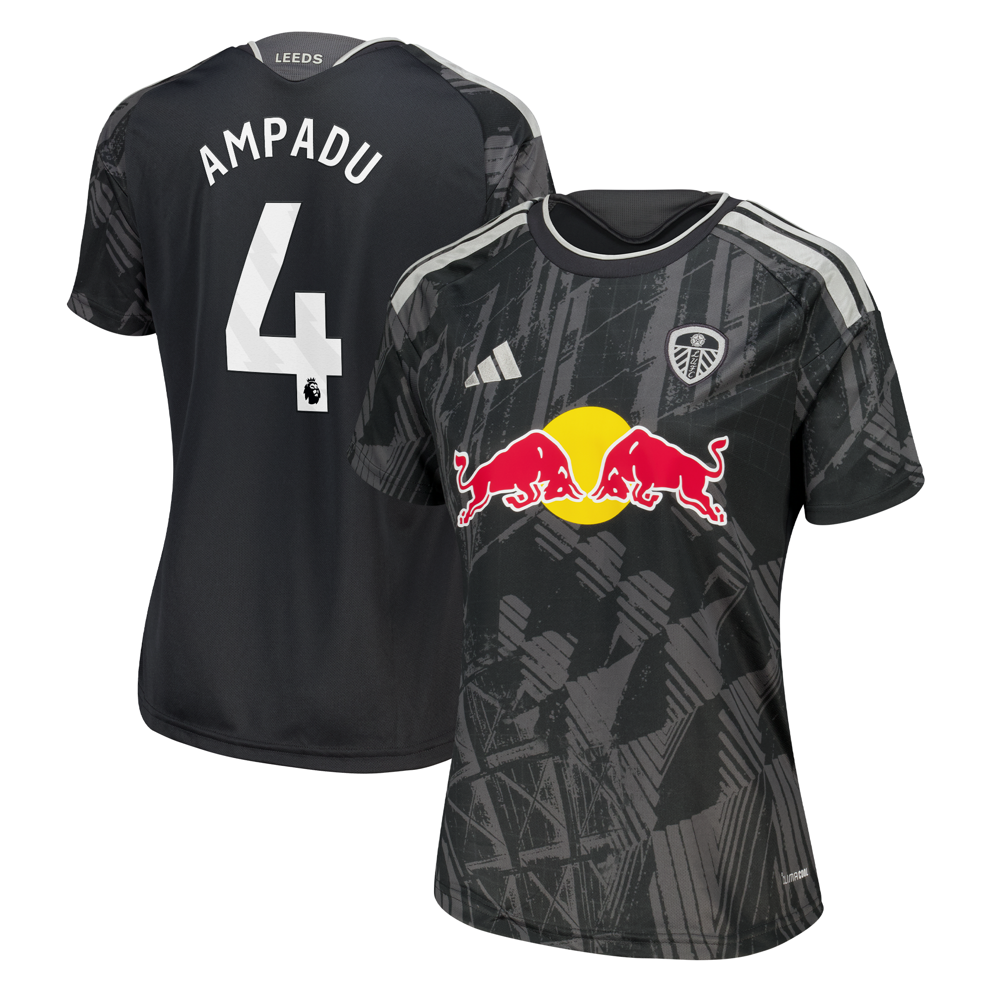 Leeds United adidas Third Shirt 2026-27 - Womens with Ampadu 4 printing