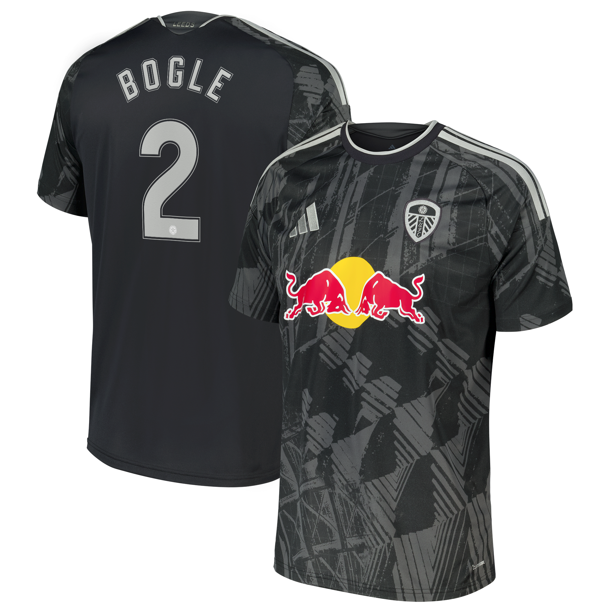 Leeds United adidas Third Shirt 2026-27 with Bogle 2 Cup printing
