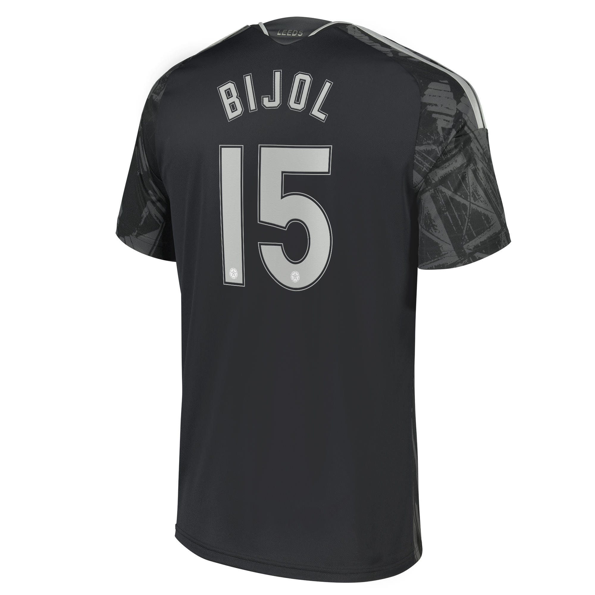 Leeds United adidas Third Shirt 2026-27 with Bijol 15 Cup printing, , rebel_hi-res