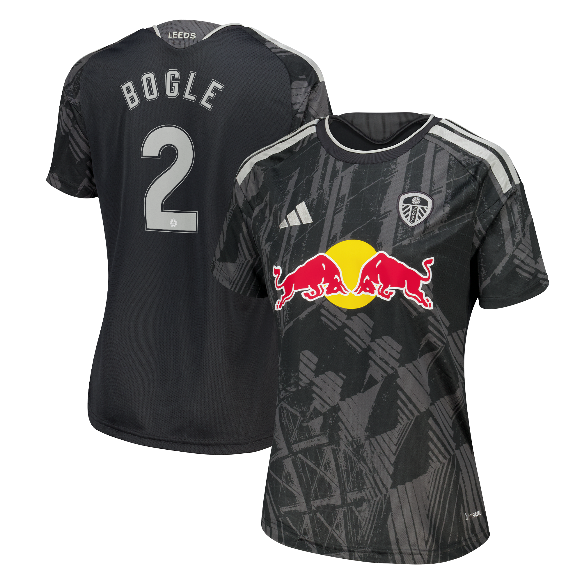 Leeds United adidas Third Shirt 2026-27 - Womens with Bogle 2 Cup printing