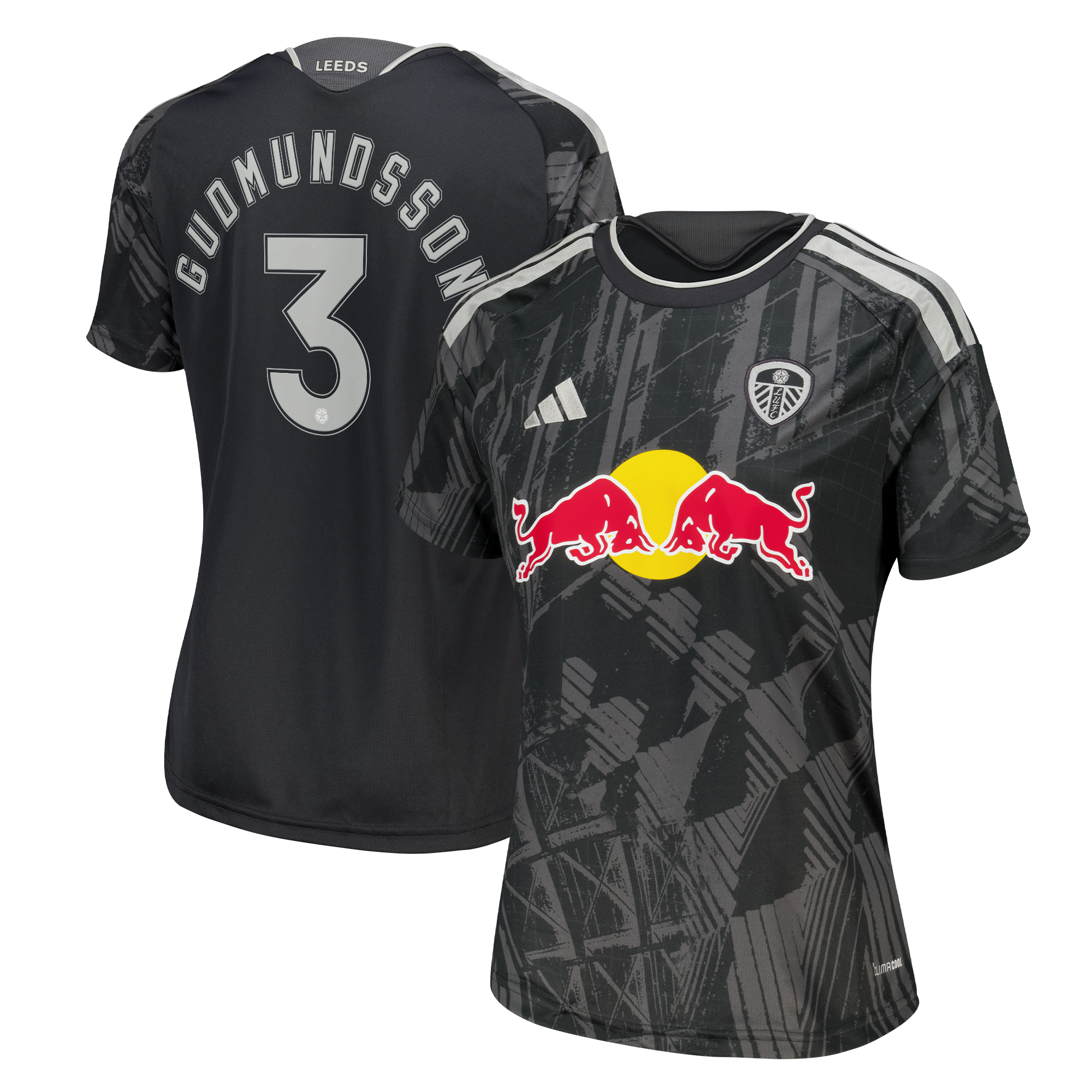 Leeds United adidas Third Shirt 2026-27 - Womens with Gudmundsson 3 Cup printing