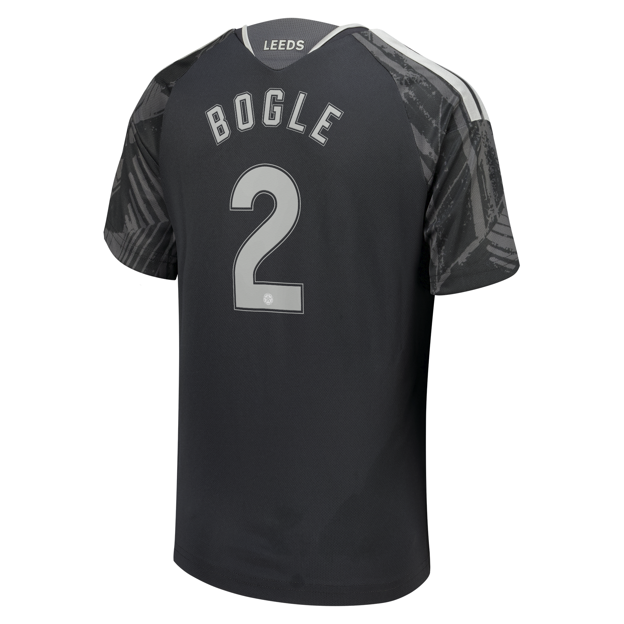Leeds United adidas Third Shirt 2026-27 - Kids with Bogle 2 Cup printing, , rebel_hi-res