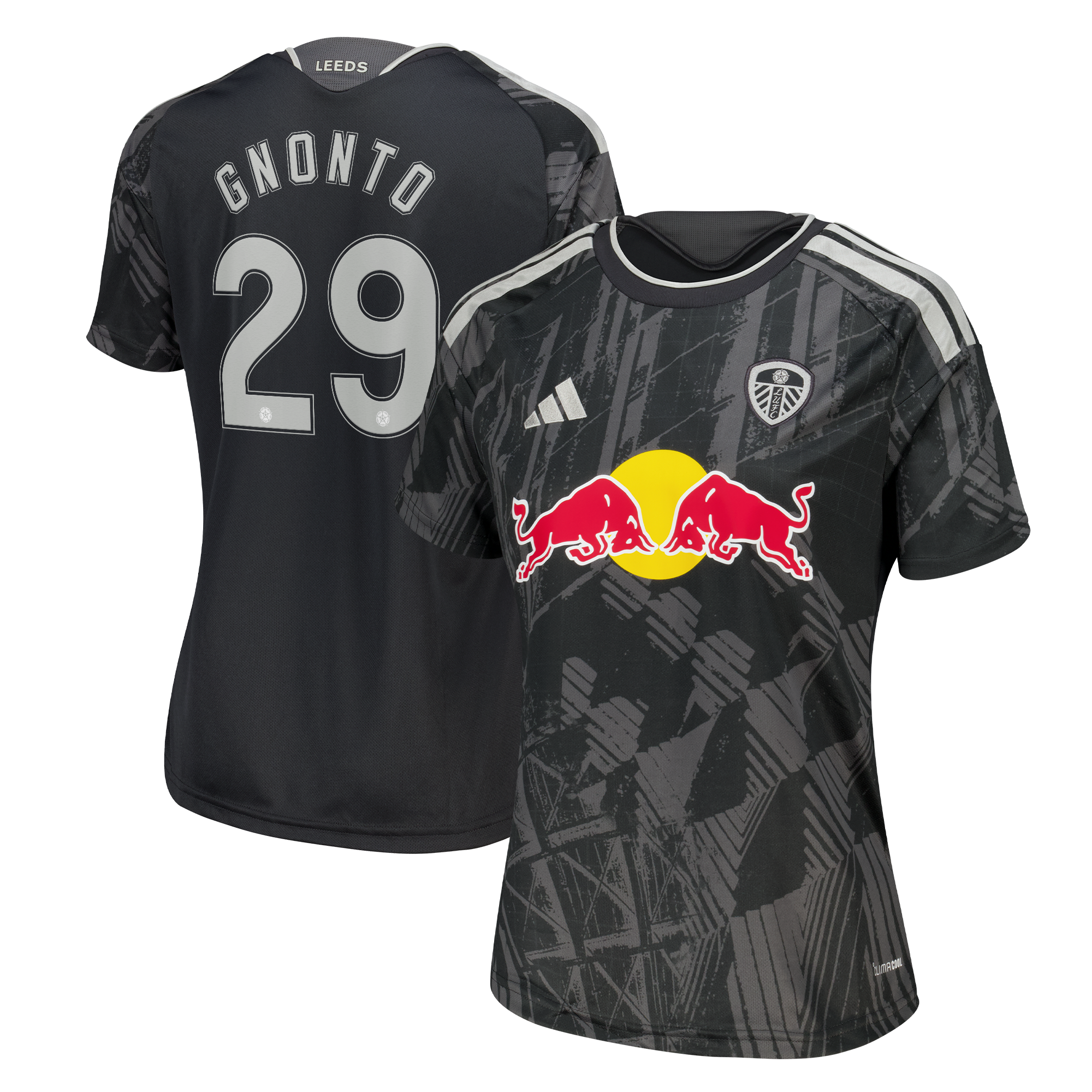 Leeds United adidas Third Shirt 2026-27 - Womens with Gnonto 29 Cup printing