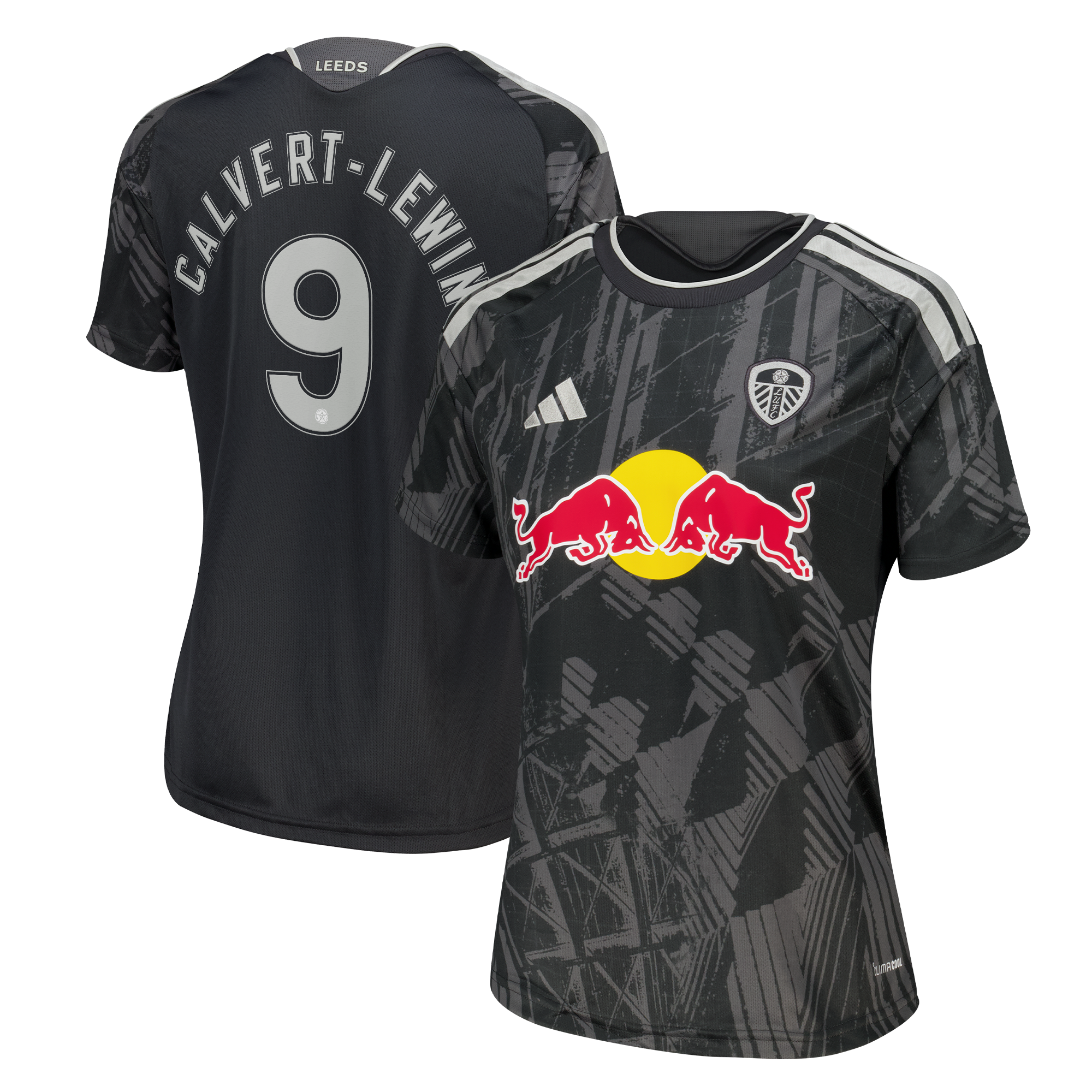 Leeds United adidas Third Shirt 2026-27 - Womens with Calvert-lewin 9 Cup printing