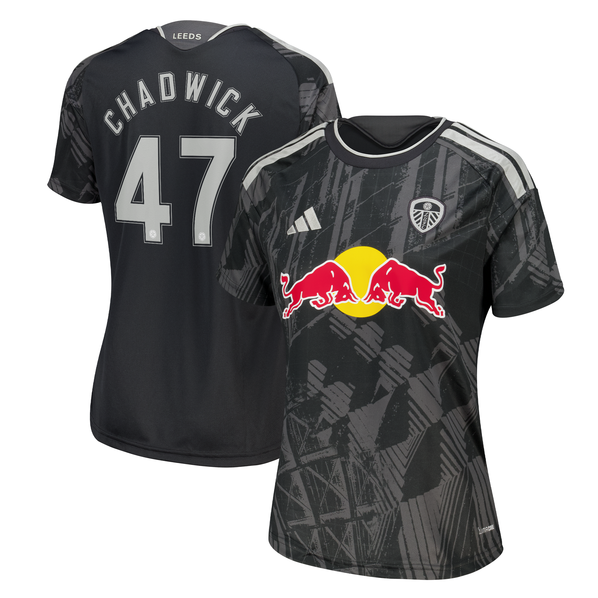 Leeds United adidas Third Shirt 2026-27 - Womens with Chadwick 47 Cup printing