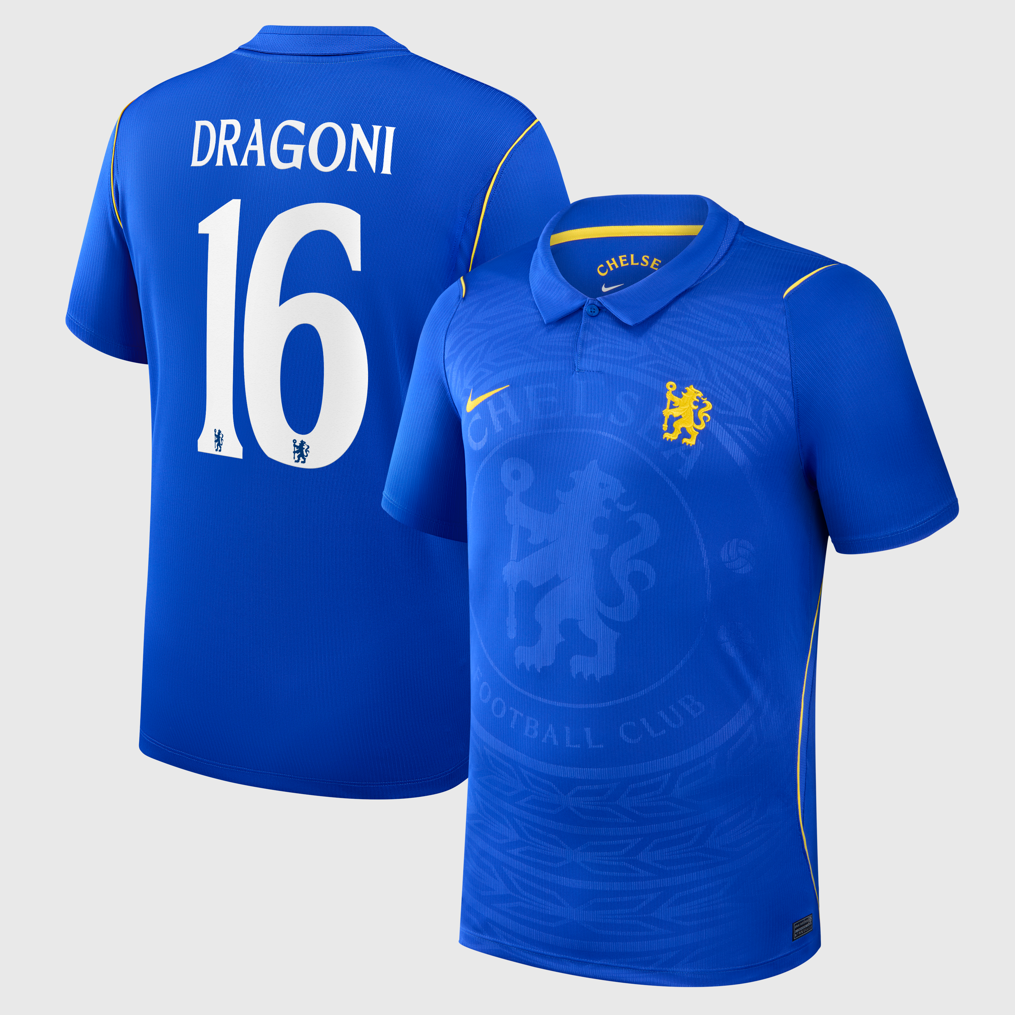 Chelsea Cup Nike Home Stadium Shirt 2026-27 with Dragoni 16 printing, , rebel_hi-res