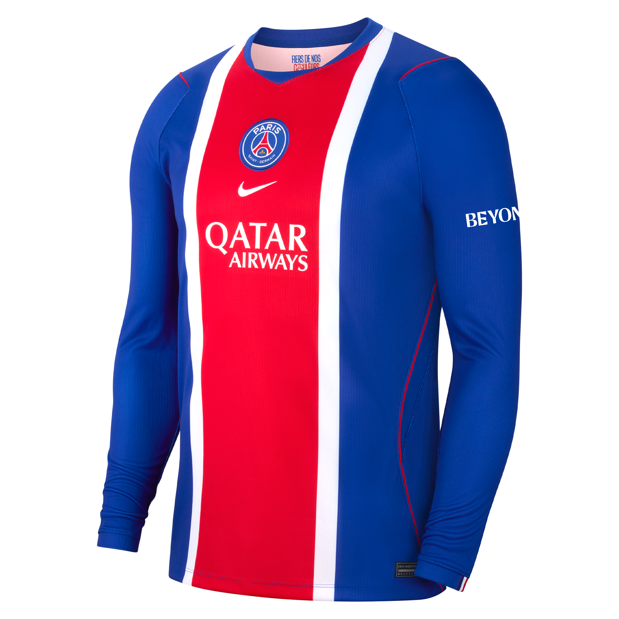 PSG Nike Home Stadium Shirt 2026-27 - Long Sleeve with Akliouche 11 printing, , rebel_hi-res