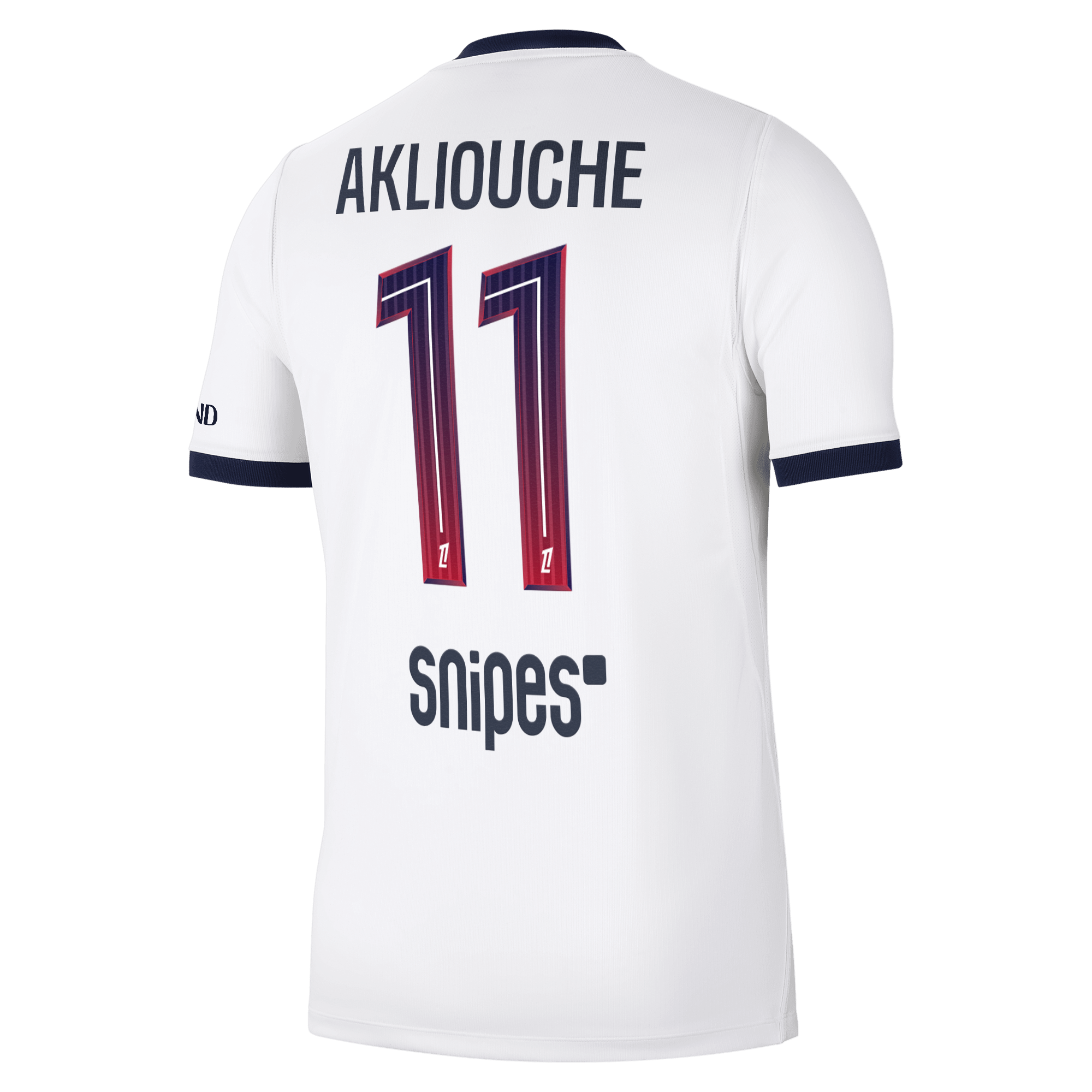 PSG Nike Away Stadium Shirt 2026-27 with Akliouche 11 printing, , rebel_hi-res