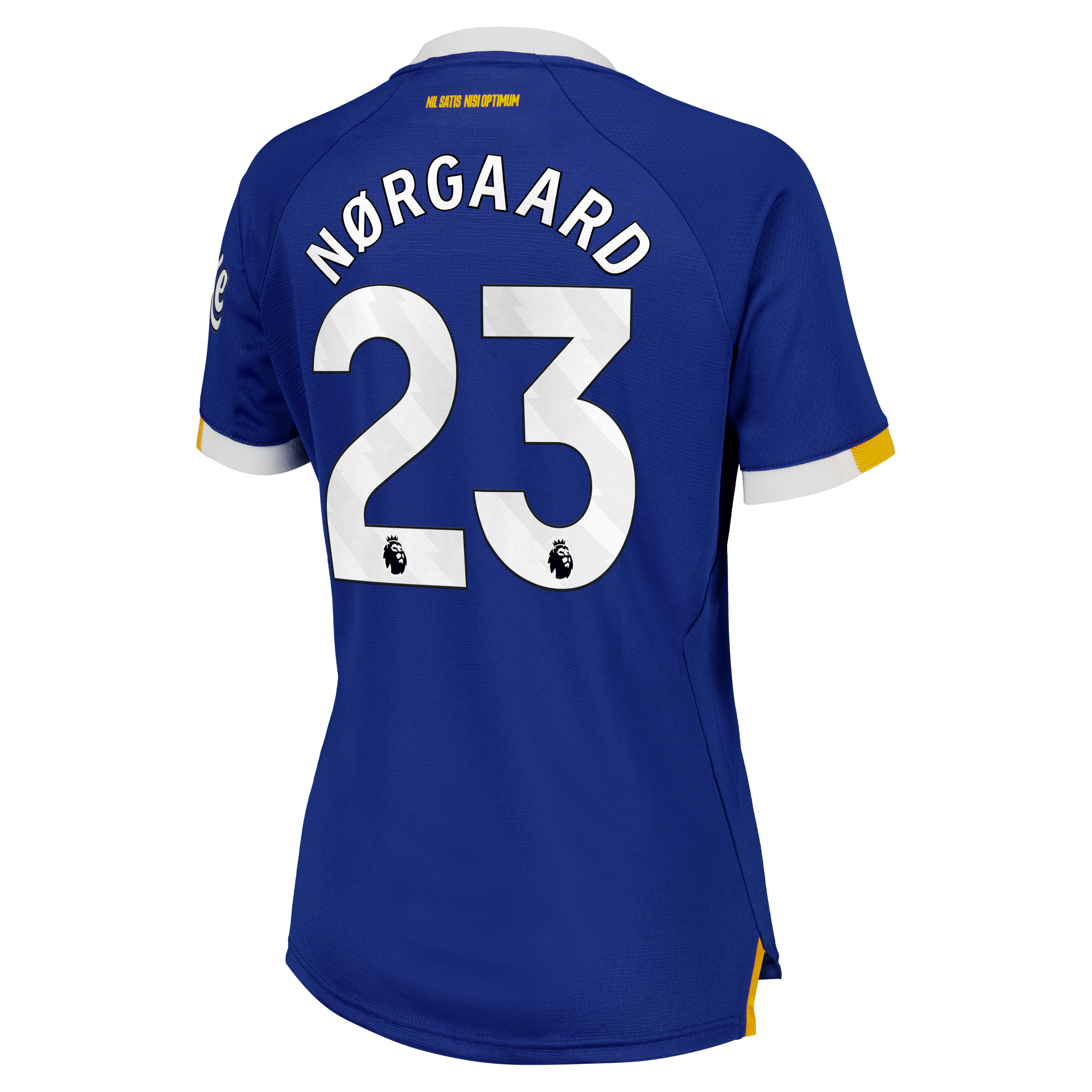 Everton Castore Home Pro Shirt 2026-27 - Womens with N&oslash;rgaard 23 printing, , rebel_hi-res