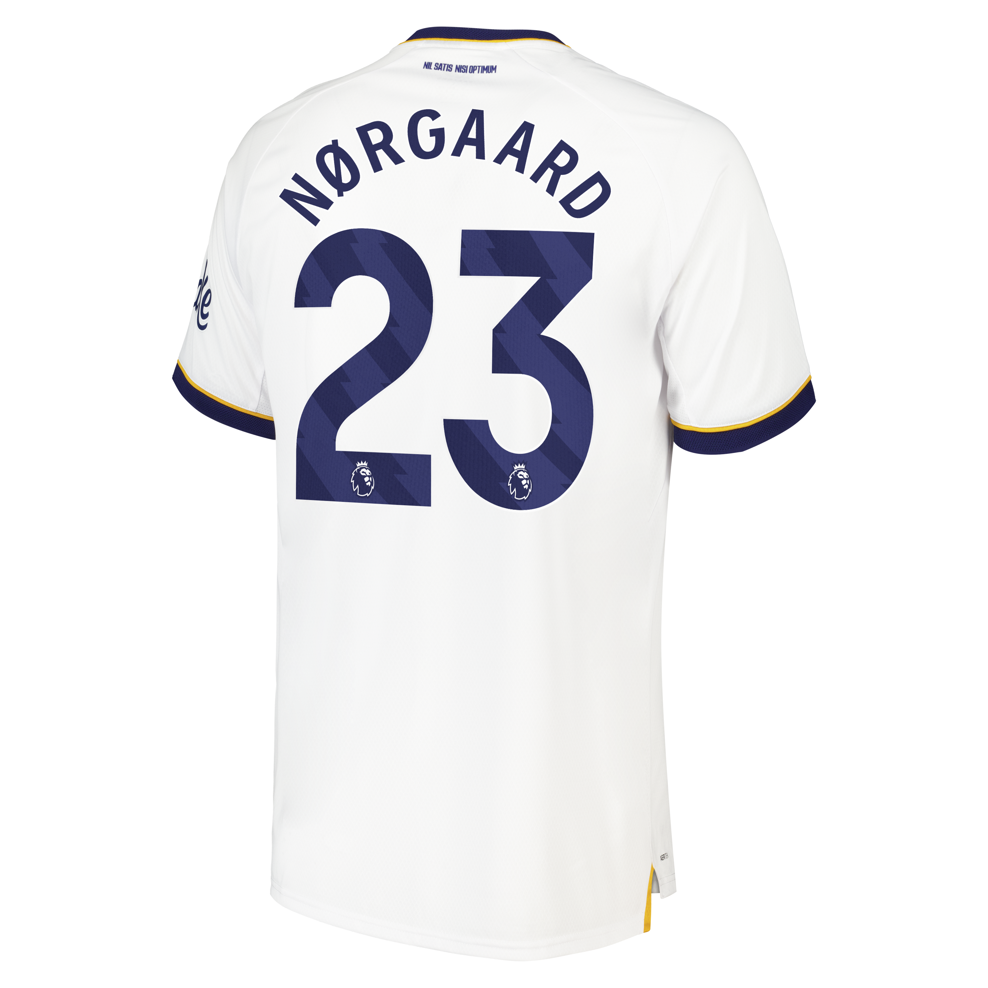 Everton Castore Away Pro Shirt 2026-27 with N&oslash;rgaard 23 printing, , rebel_hi-res